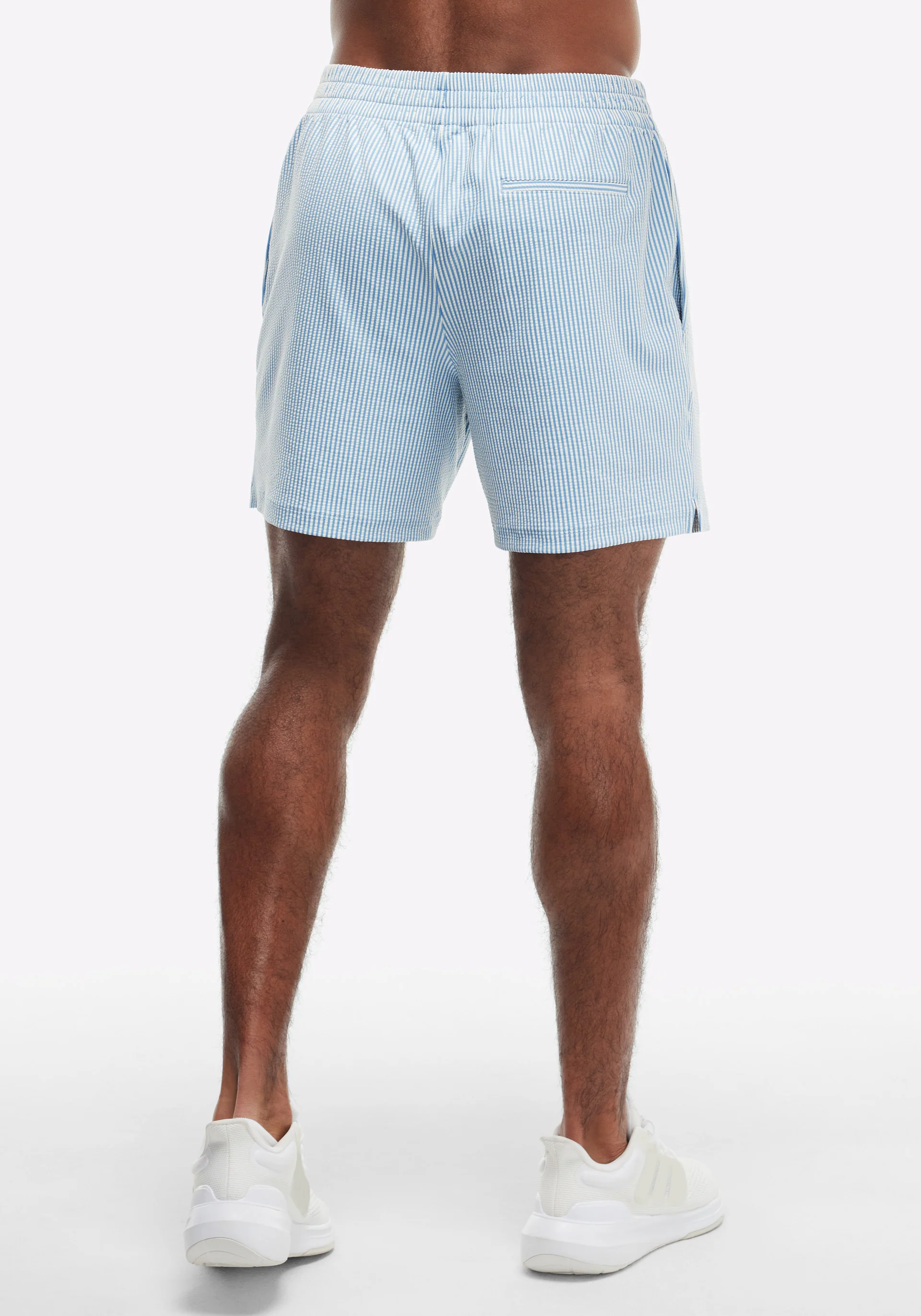 6” Unlined Seersucker Short - Image 3