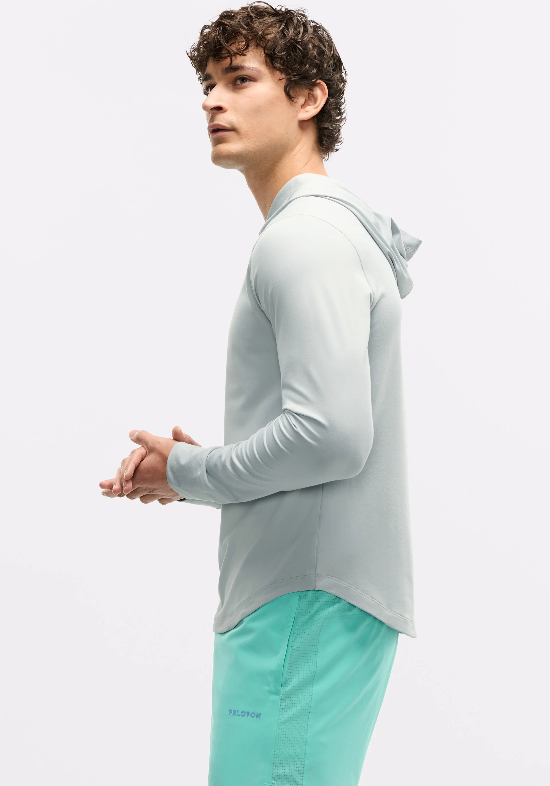 Active Brushed Jersey Hoodie - Image 2