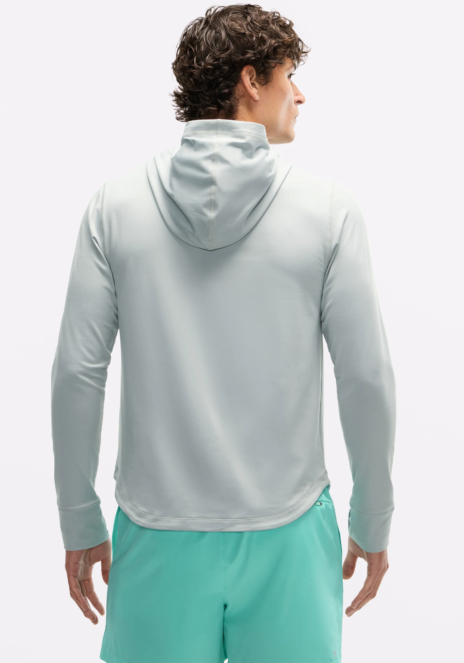 Active Brushed Jersey Hoodie - Image 3
