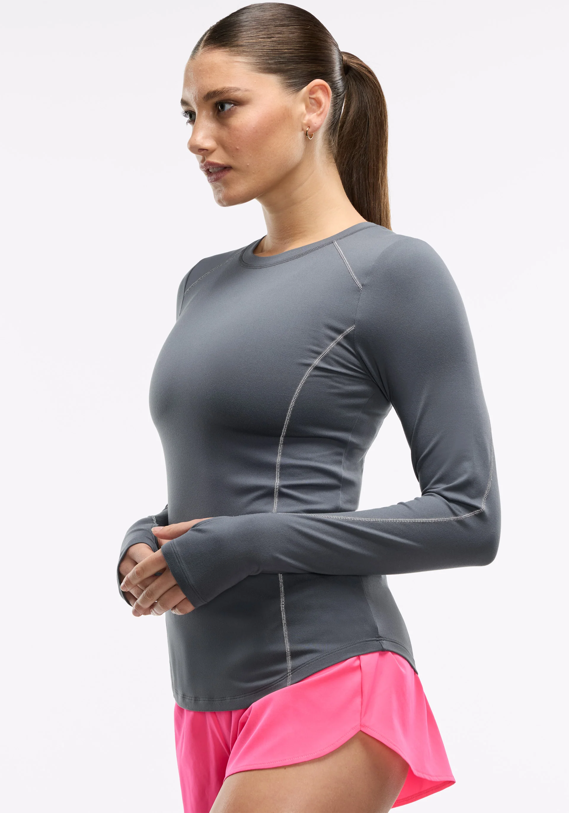 Active Brushed Jersey Long Sleeve - Image 2