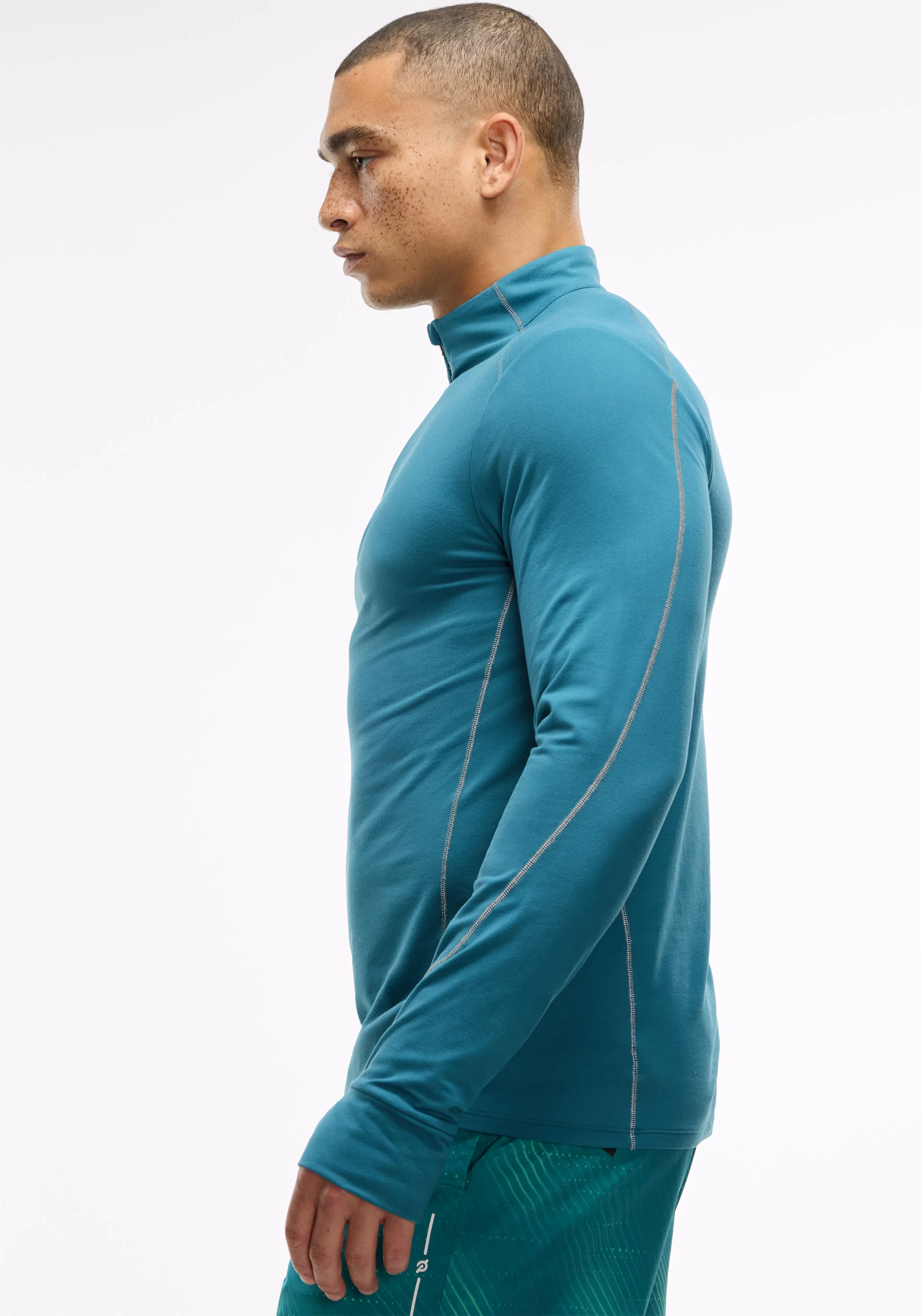Active Brushed Jersey ¼ Zip - Image 2