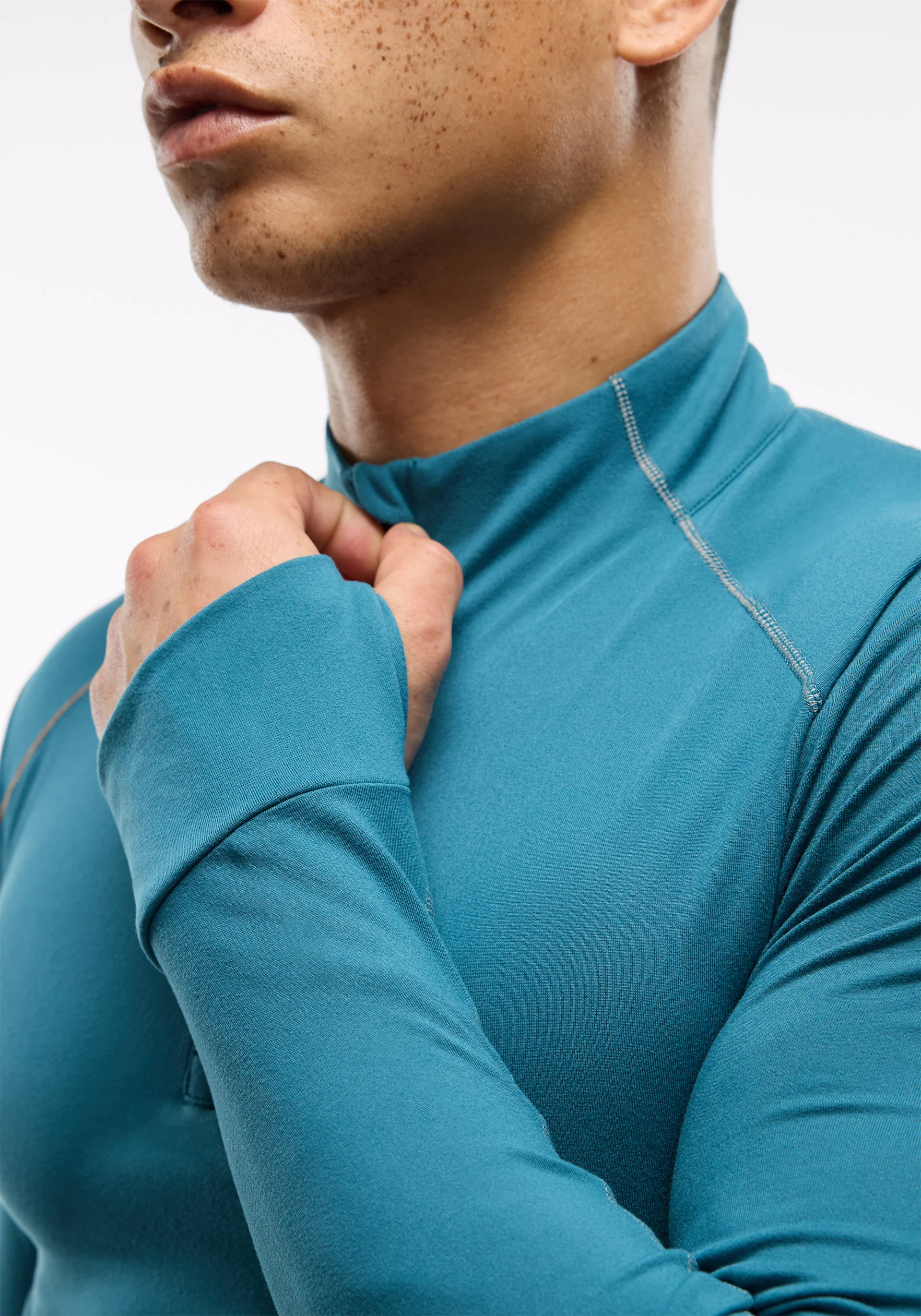 Active Brushed Jersey ¼ Zip - Image 4