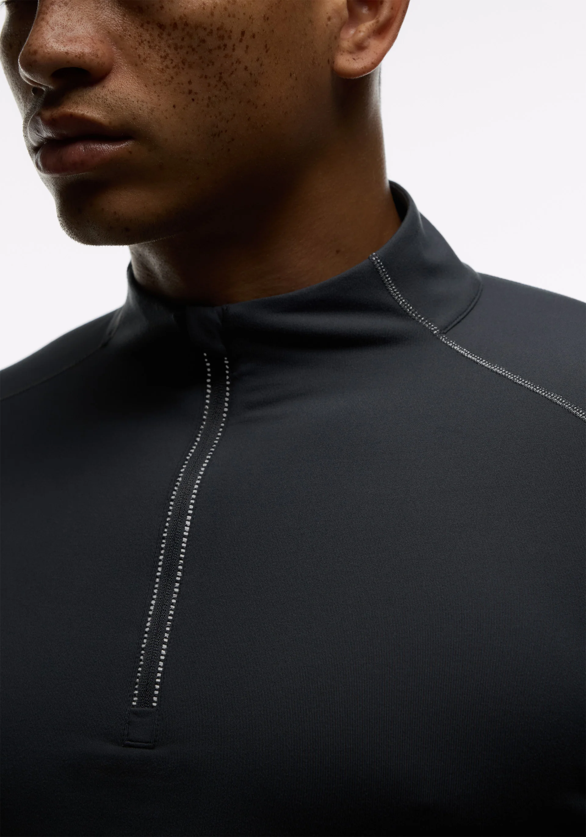 Active Brushed Jersey ¼ Zip - Image 6