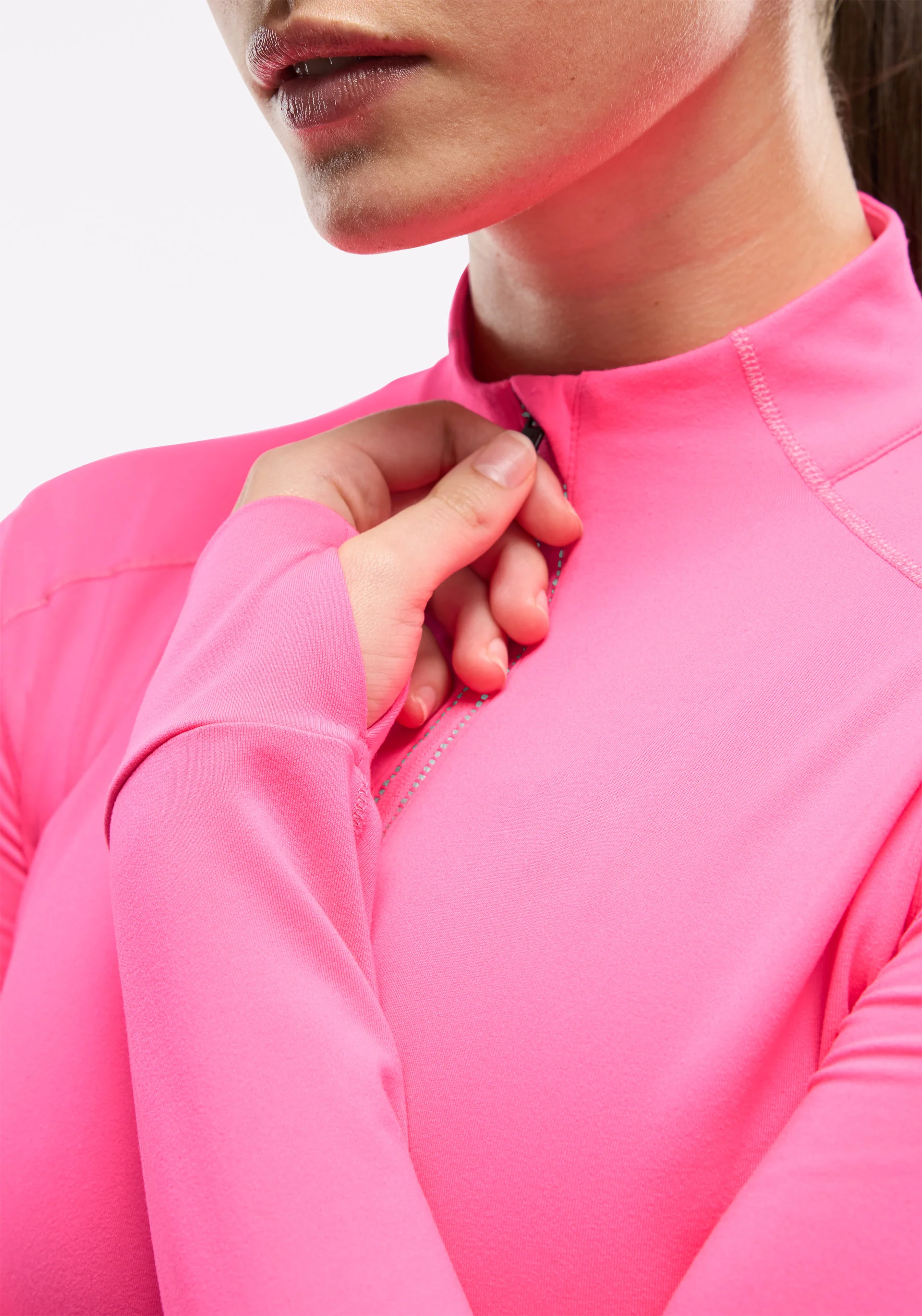 Active Brushed Jersey ¼ Zip - Image 4