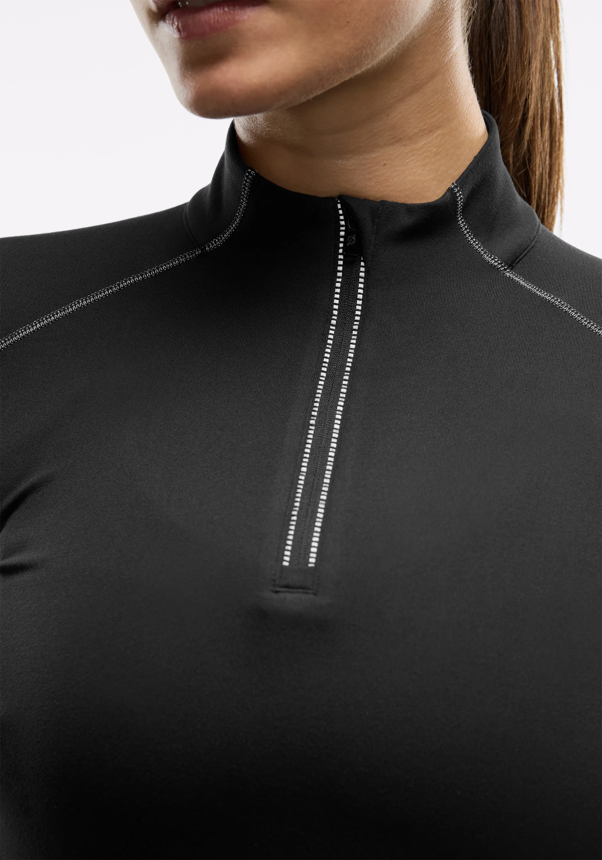 Active Brushed Jersey ¼ Zip - Image 5