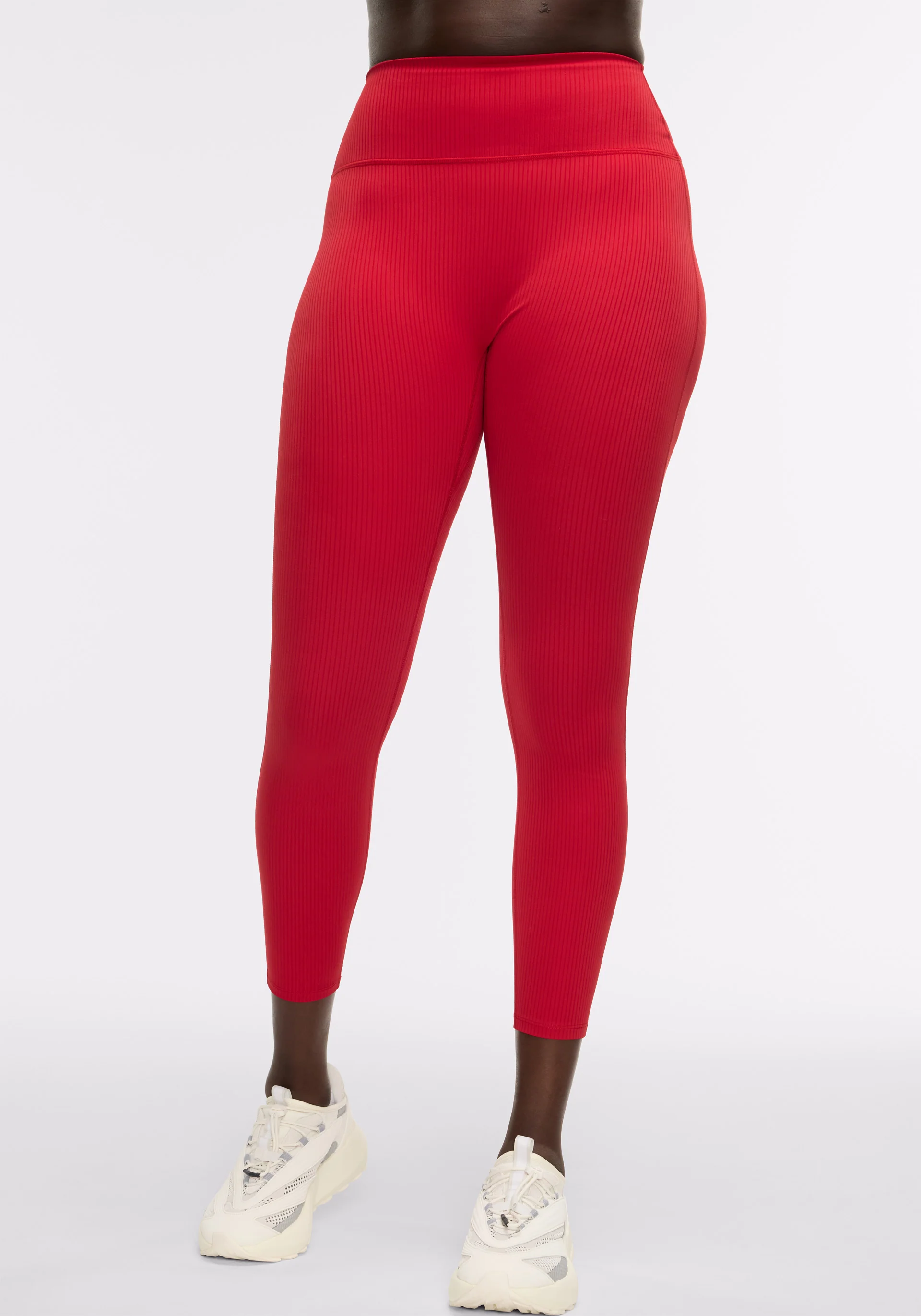 Active Rib Contoured Waistband Legging 25" - Image 3