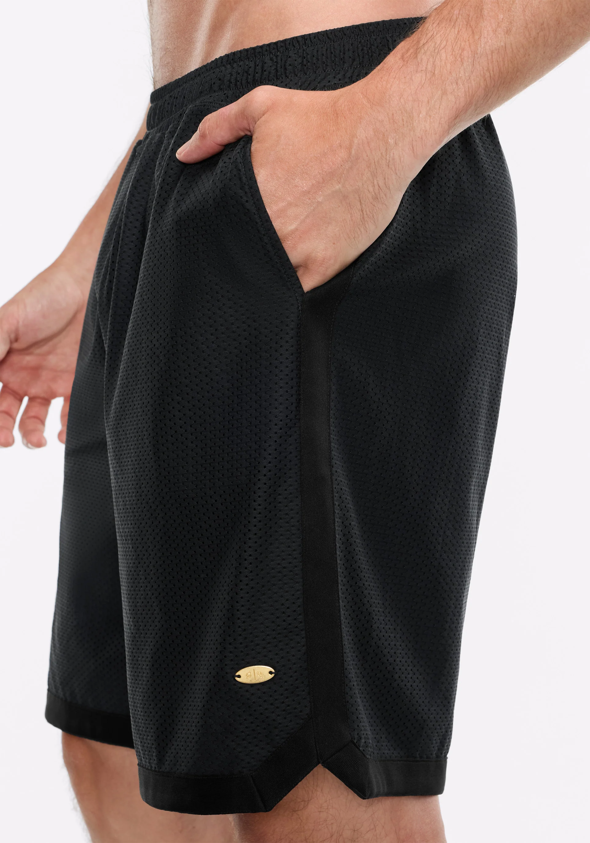 7" Unlined Mesh Basketball Short - Image 5
