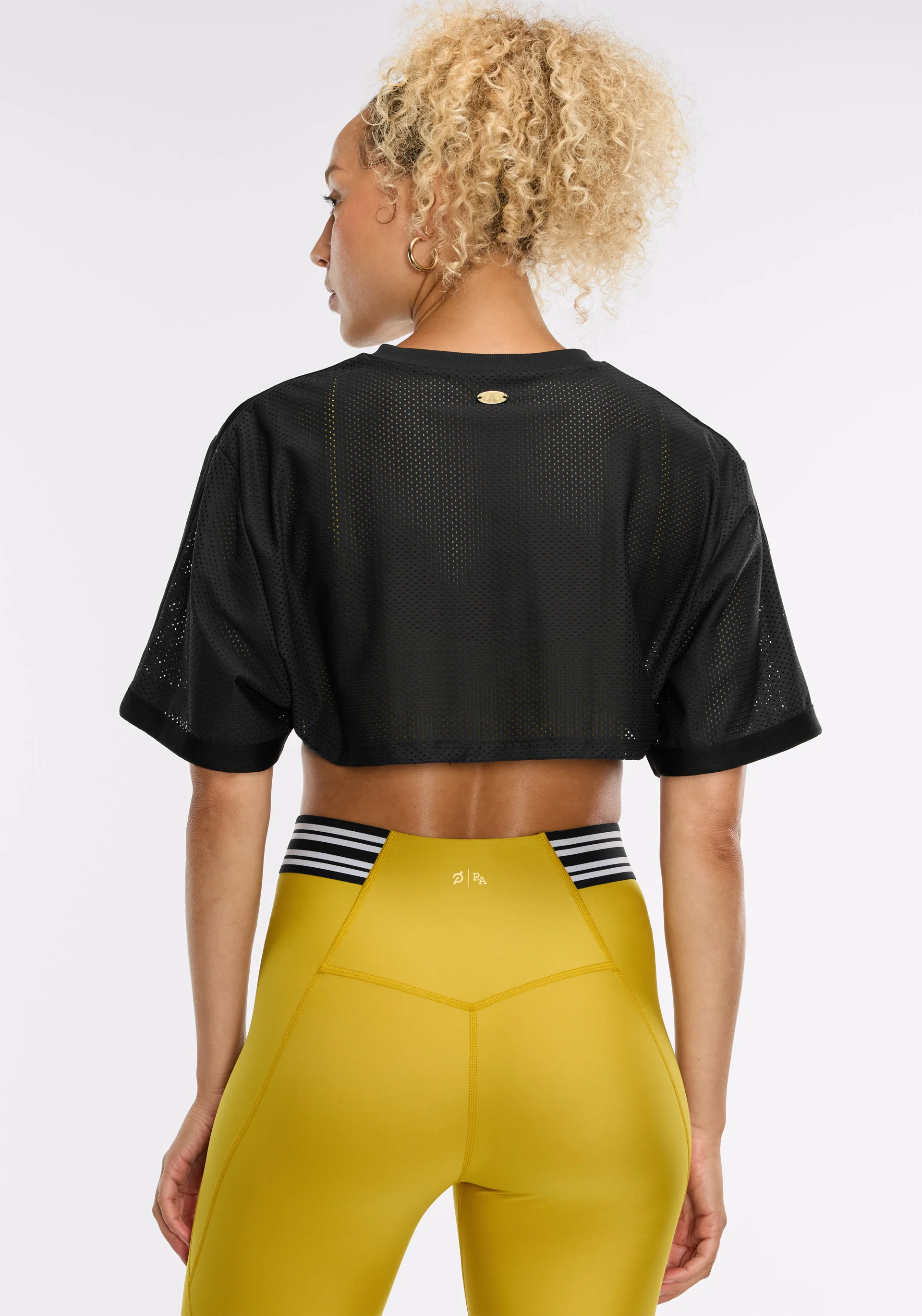 Basketball Mesh V-Neck Short Sleeve Tee - Image 4