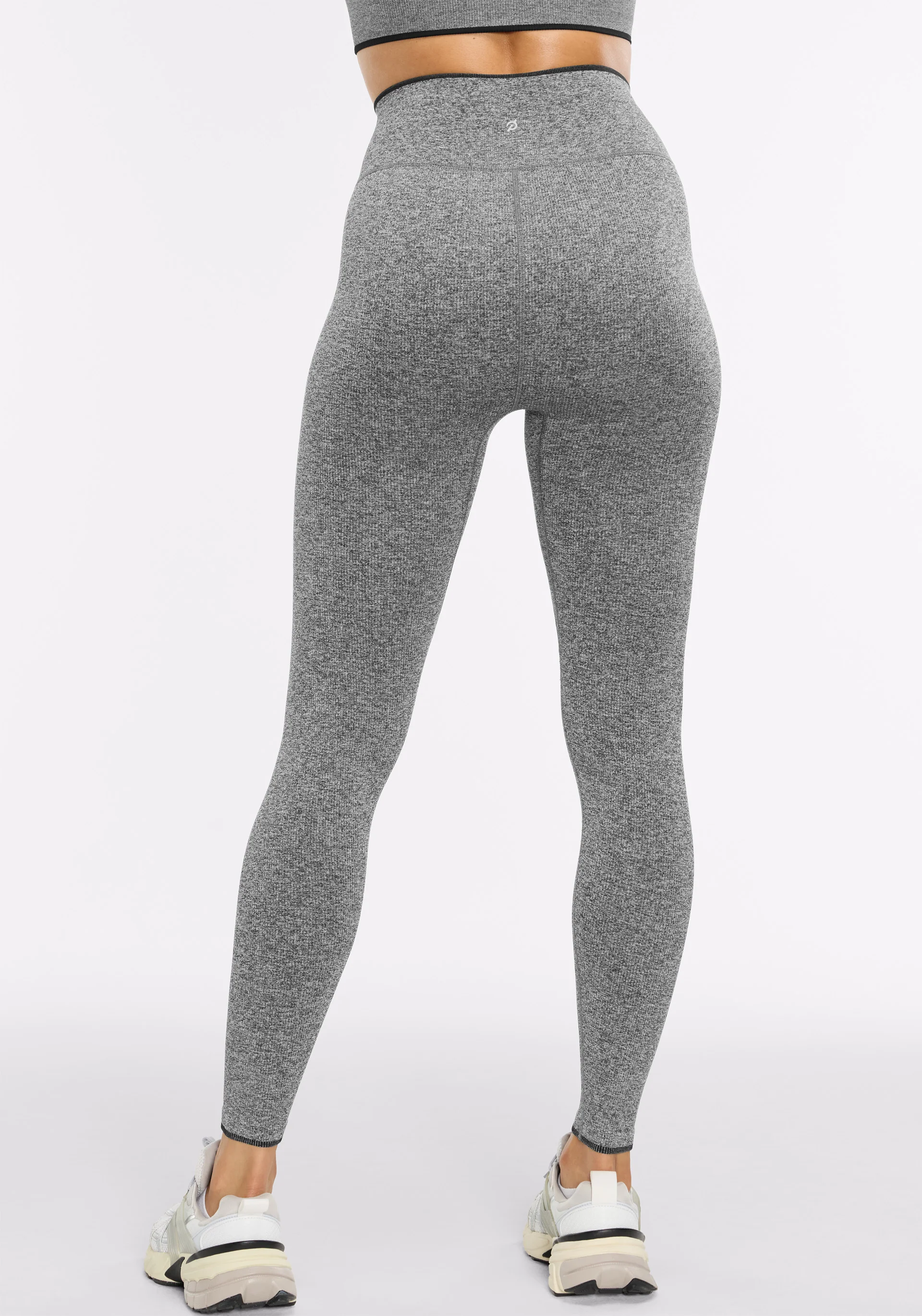 Melange Micro Rib Seamless Legging - Image 3