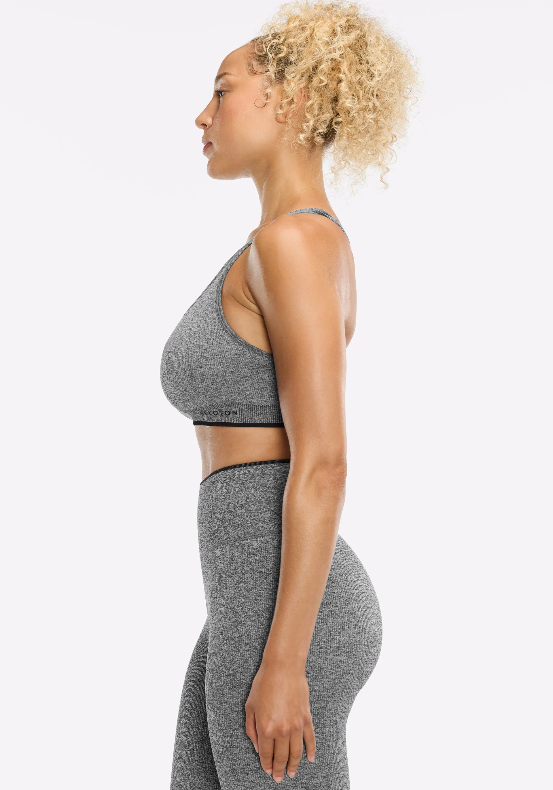 Black Melange Seamless Set - Image 3