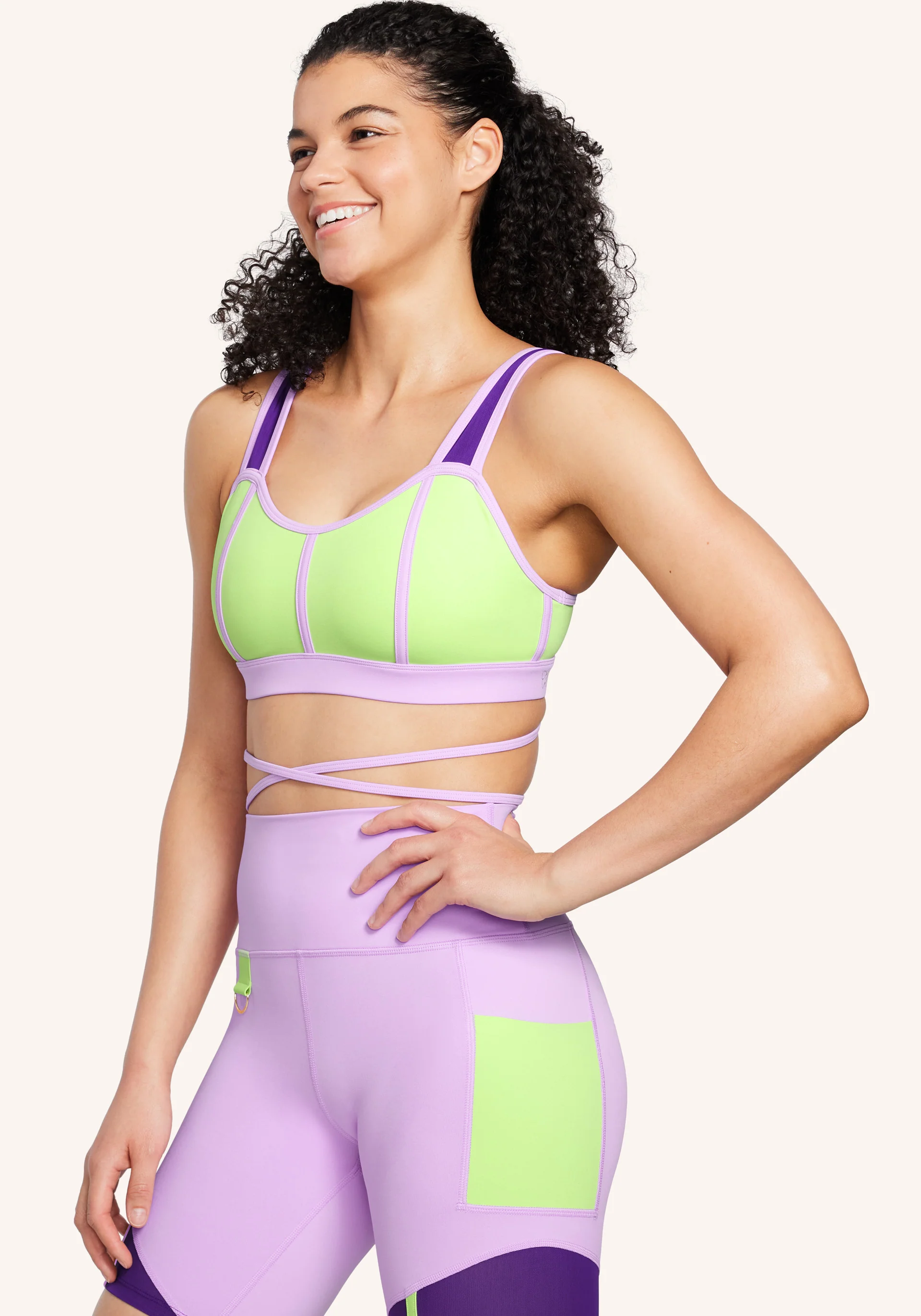 Peloton x Brittany Allen Strappy Bralette - Image 5