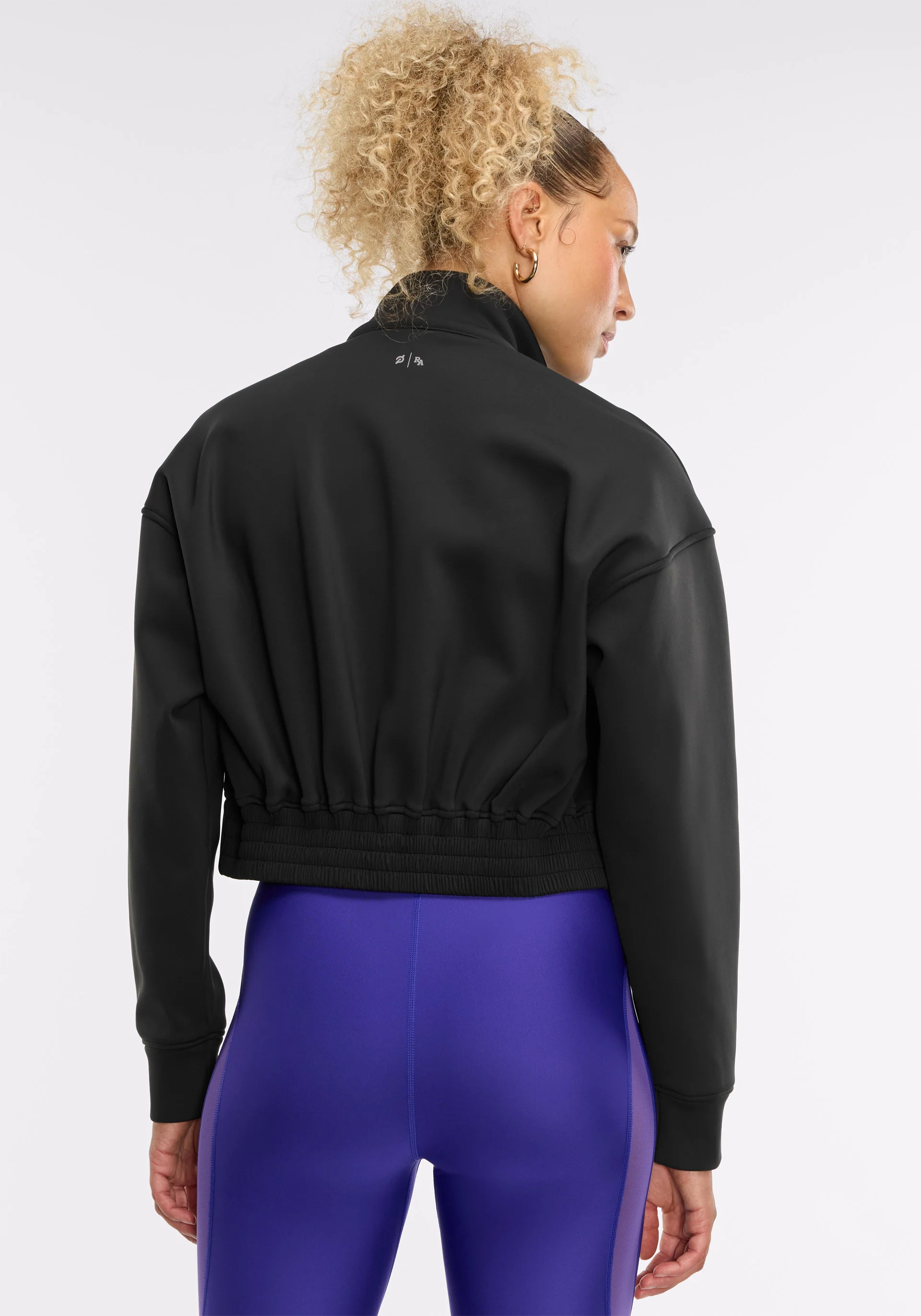 Interlock Cropped Bomber - Image 5