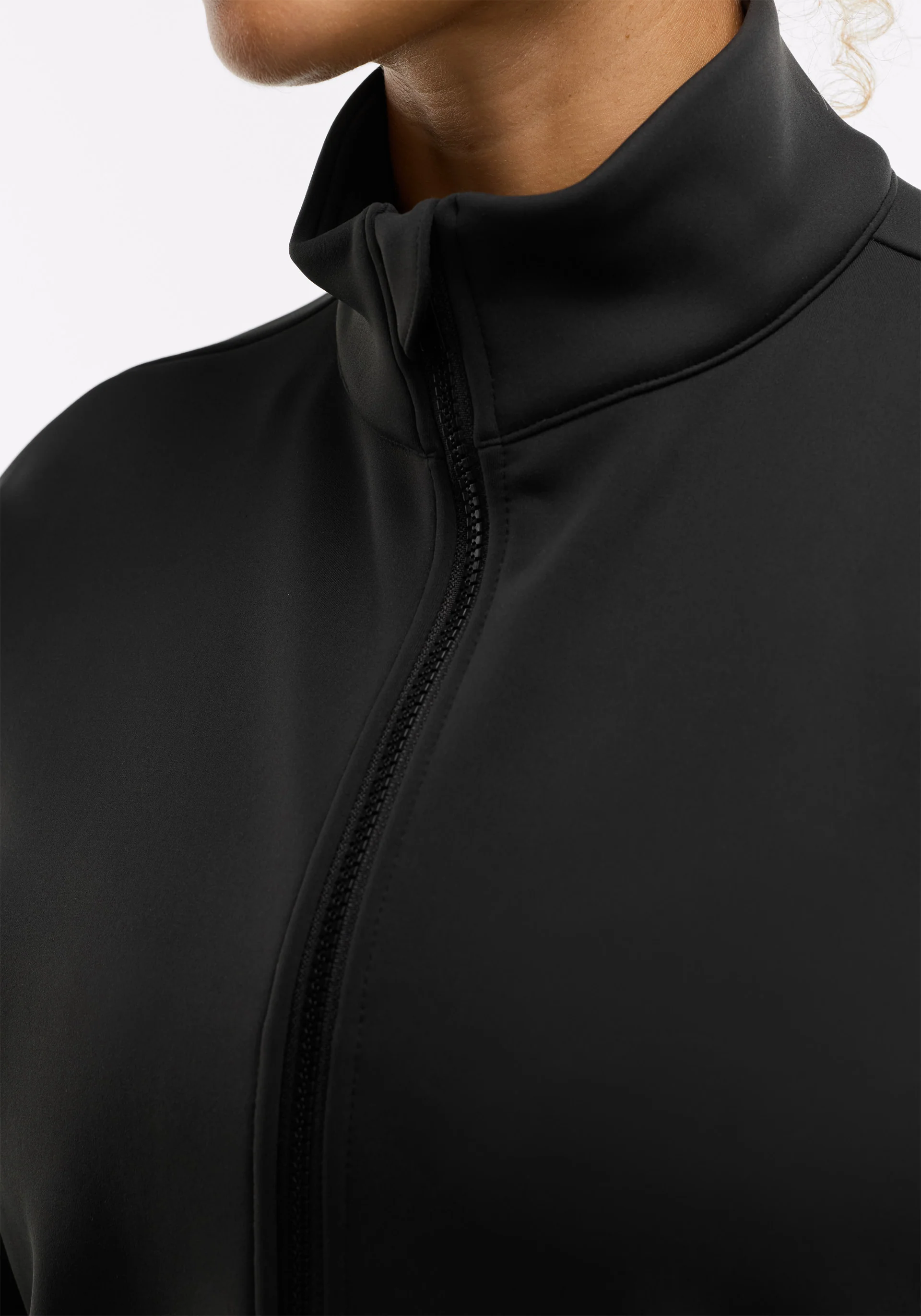 Interlock Cropped Bomber - Image 7