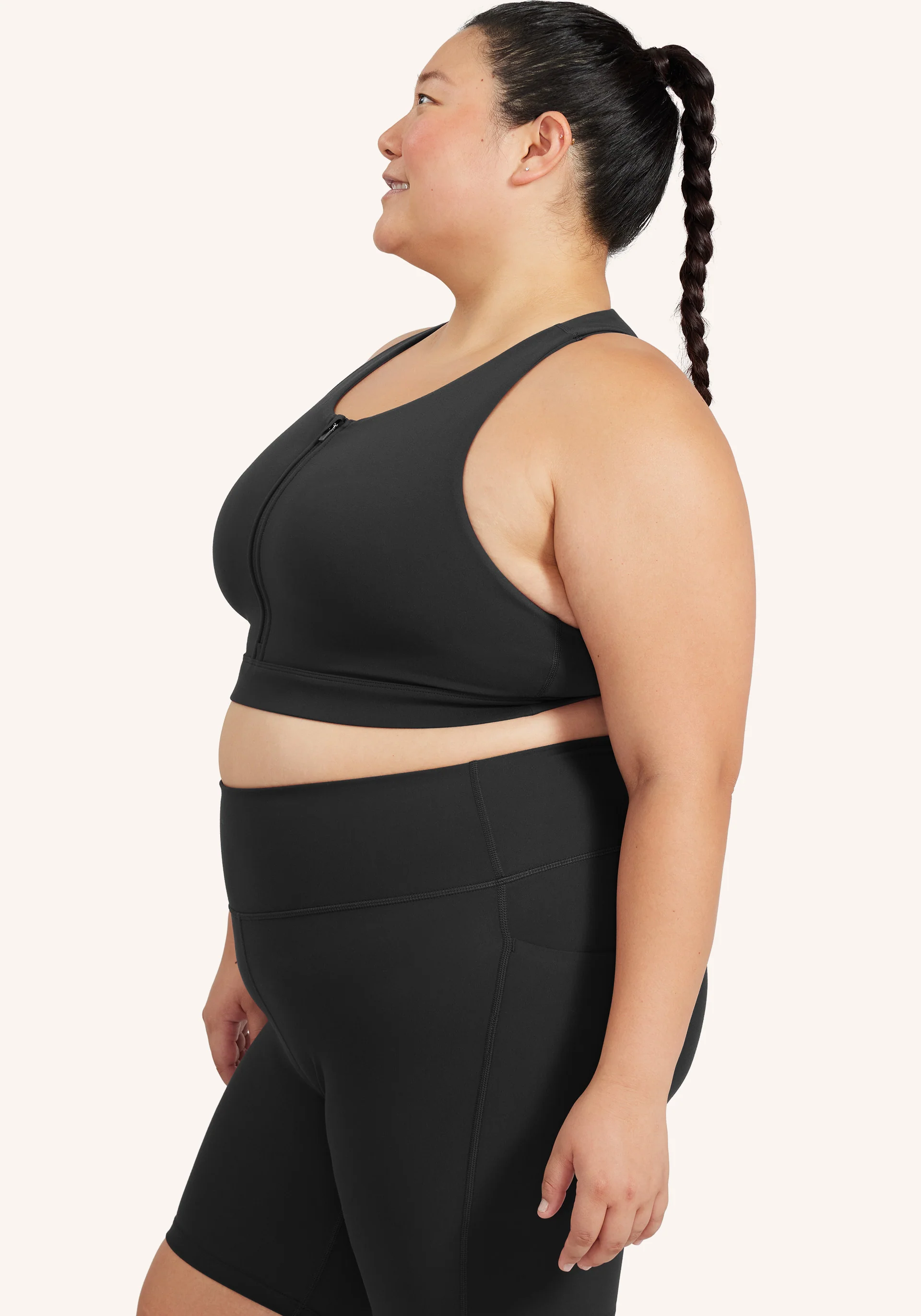 Cadent High Neck Zip Bra - Image 6