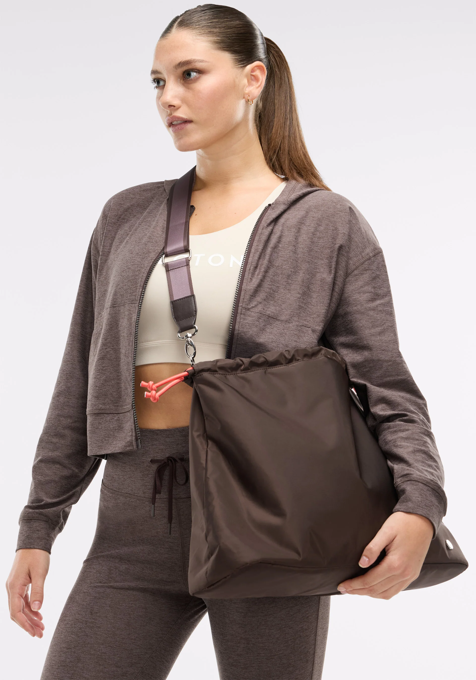 Cinch Sack Crossbody Bag - Image 5