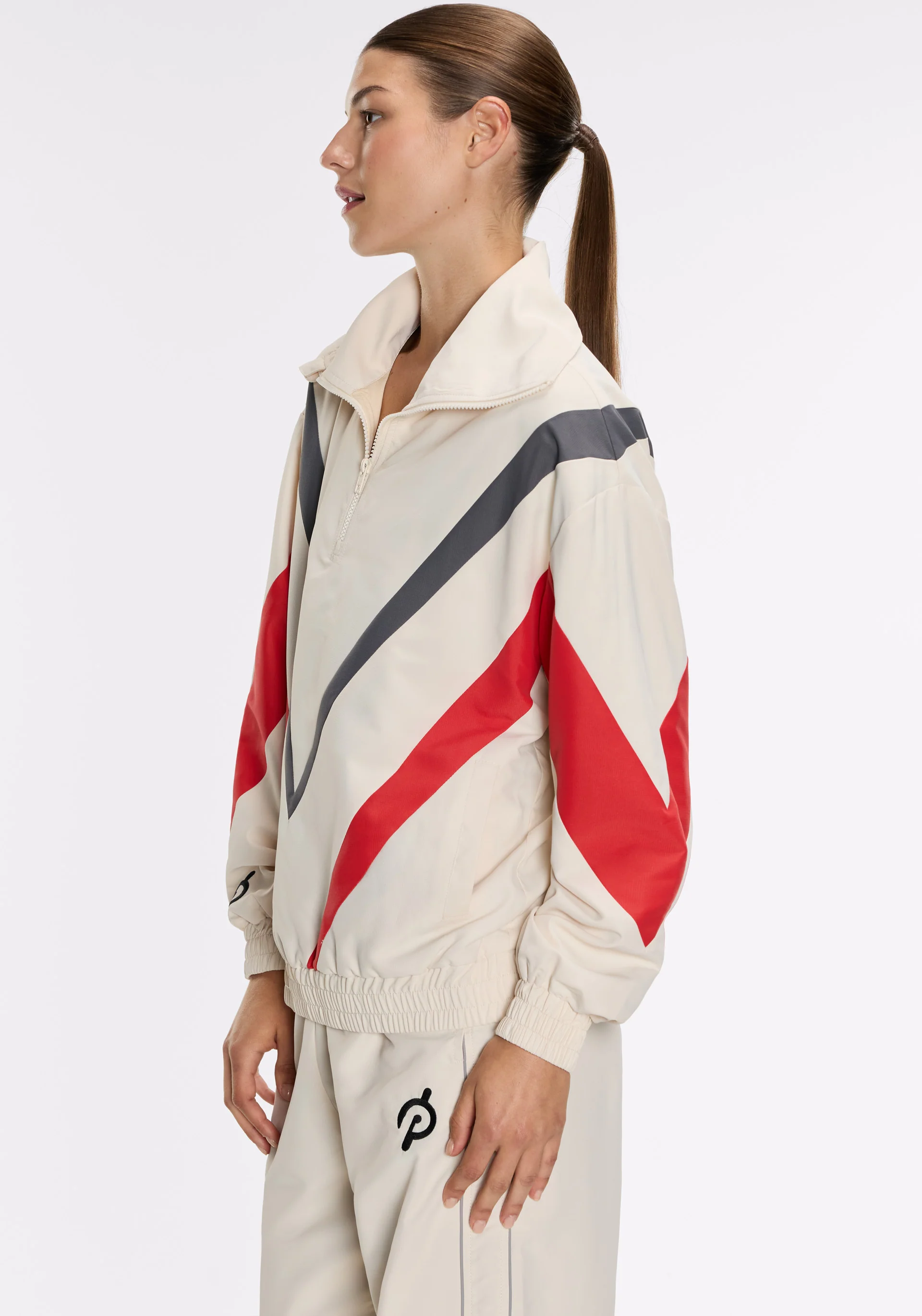 Colorblock Ripstop Chevron ¼ Zip - Image 3