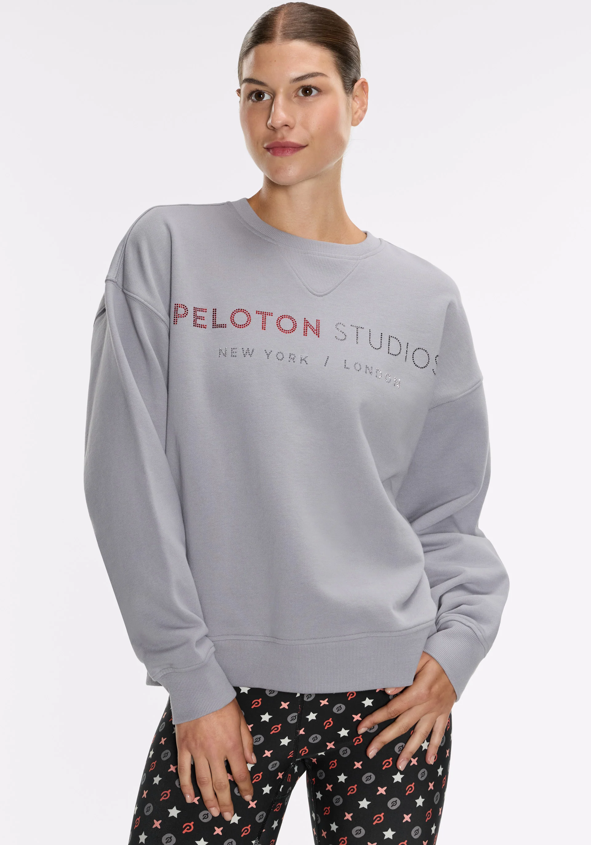 Cotton Gemstone Logo Crewneck