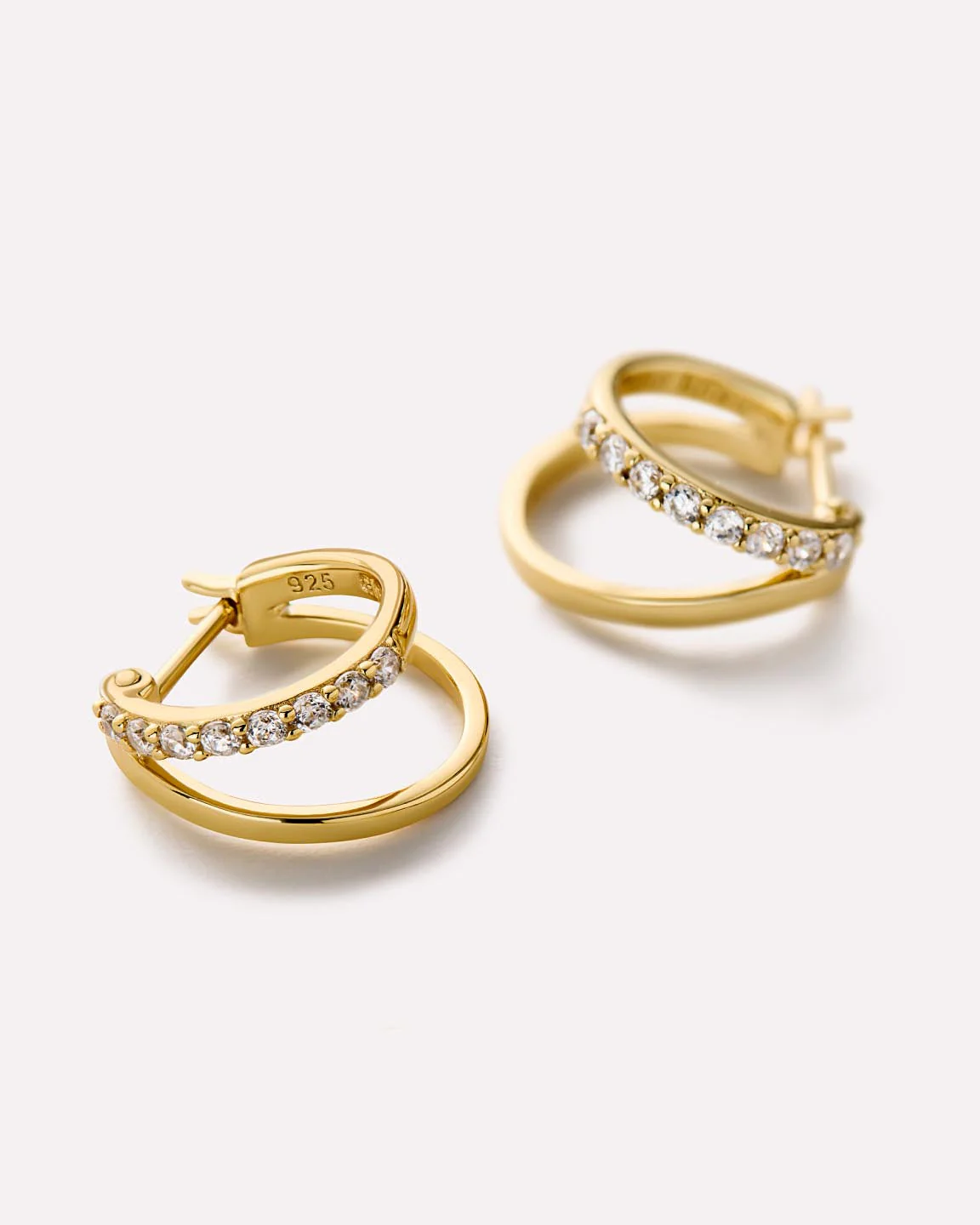 Double Hoop Earrings - Toda - Image 5