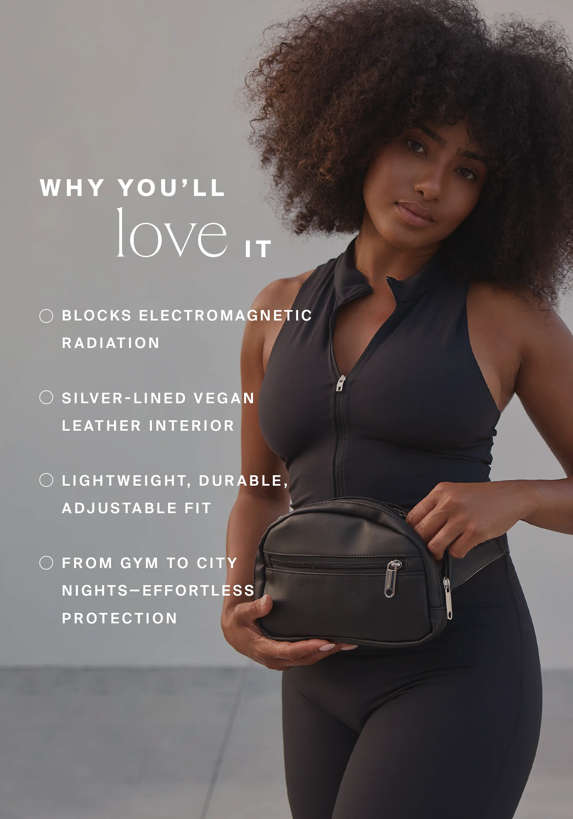EMF Blocking Fanny Pack - Image 3