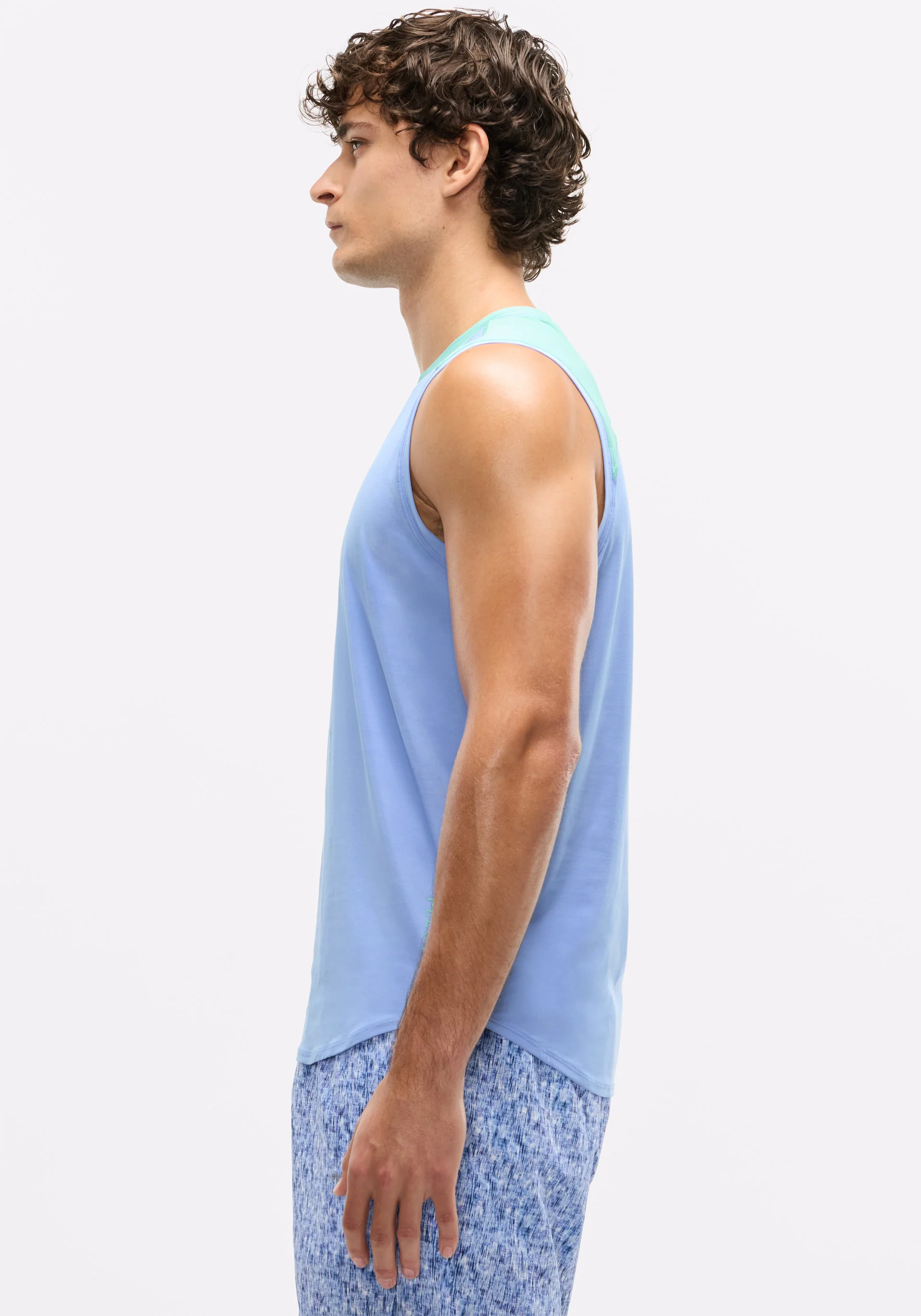 Essential Jersey Paneled Muscle Tank - Image 2