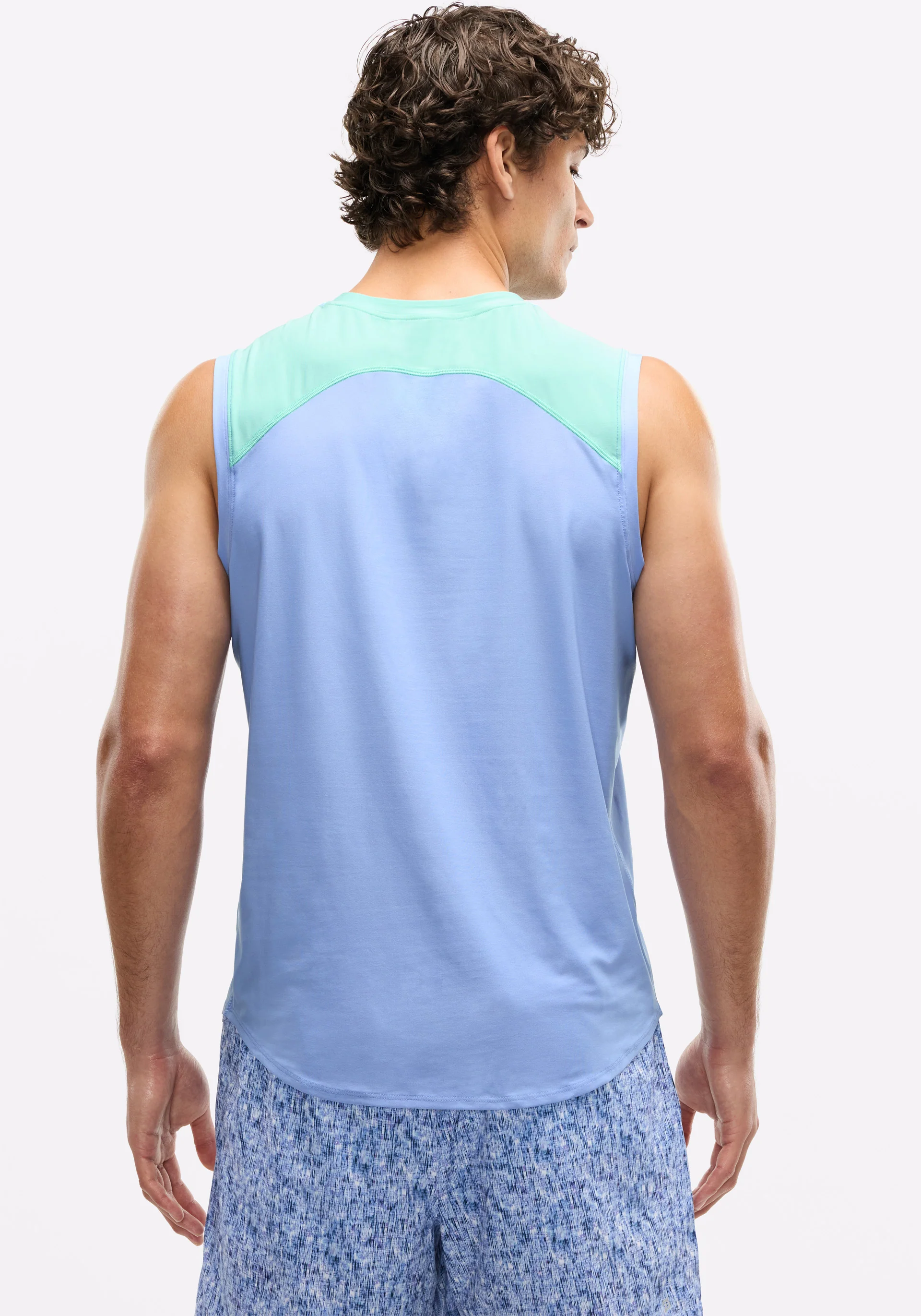 Essential Jersey Paneled Muscle Tank - Image 3
