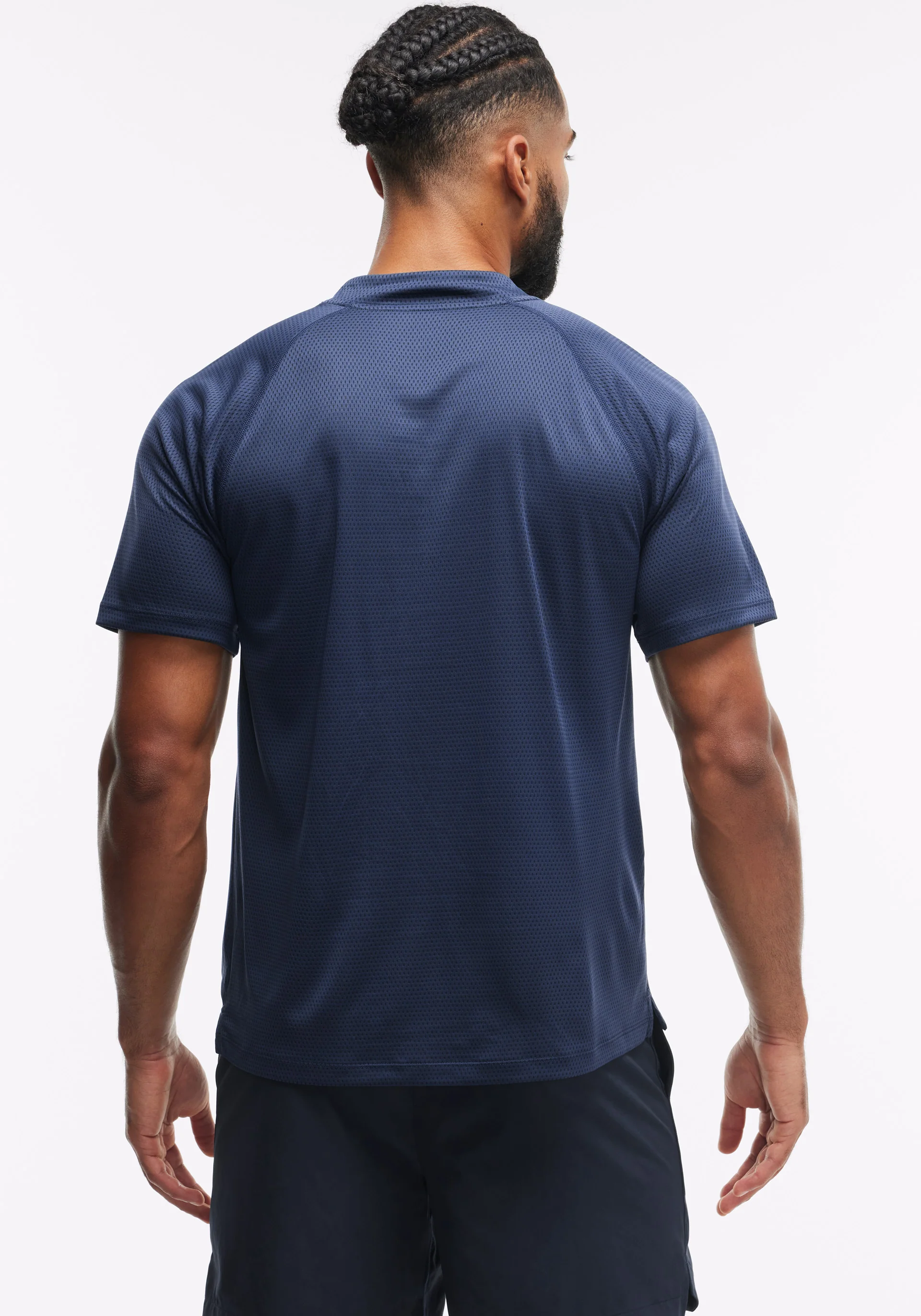 Flatback Mesh Short Sleeve Polo - Image 3
