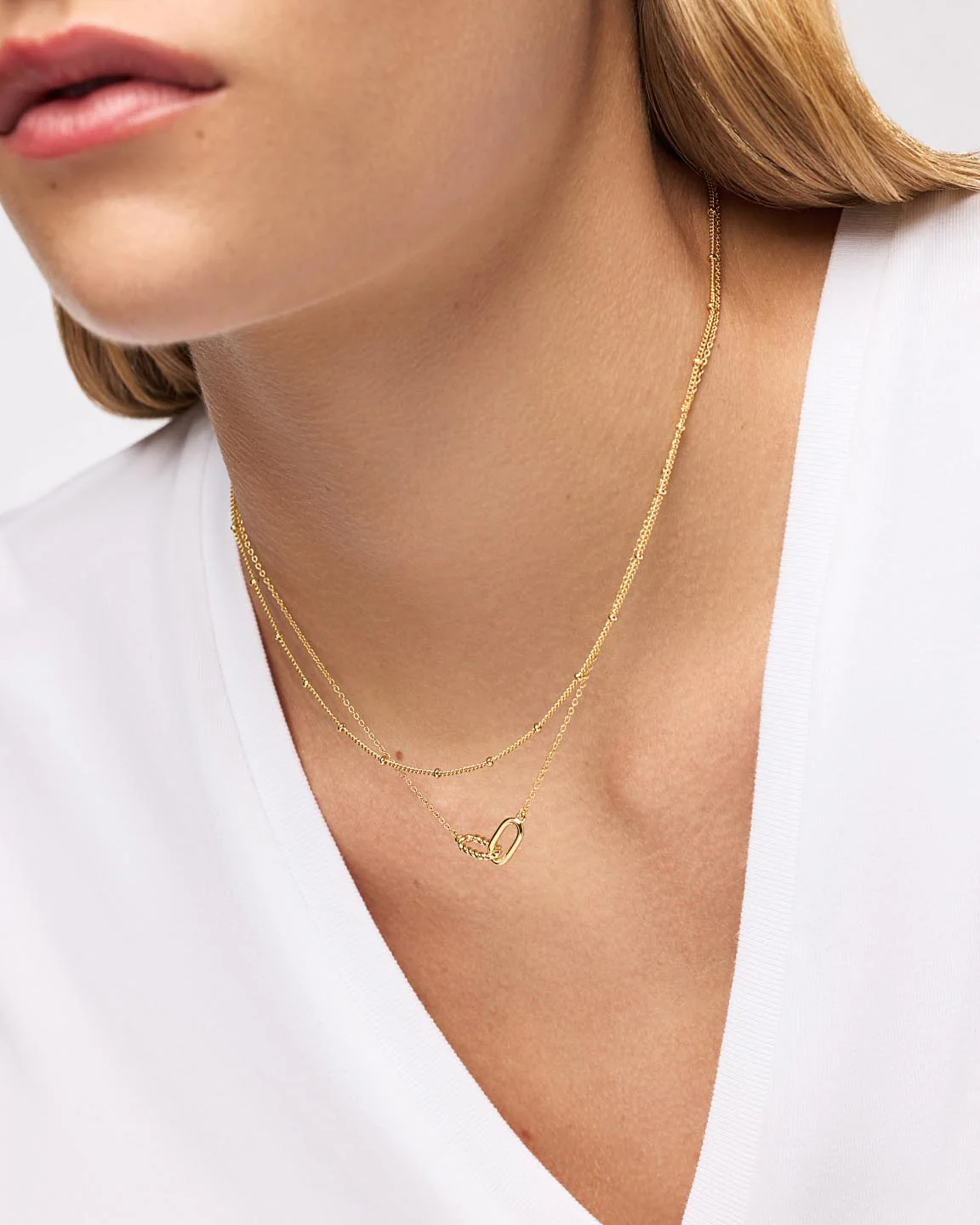 Gold Pendant Necklace - Juniper - Image 4
