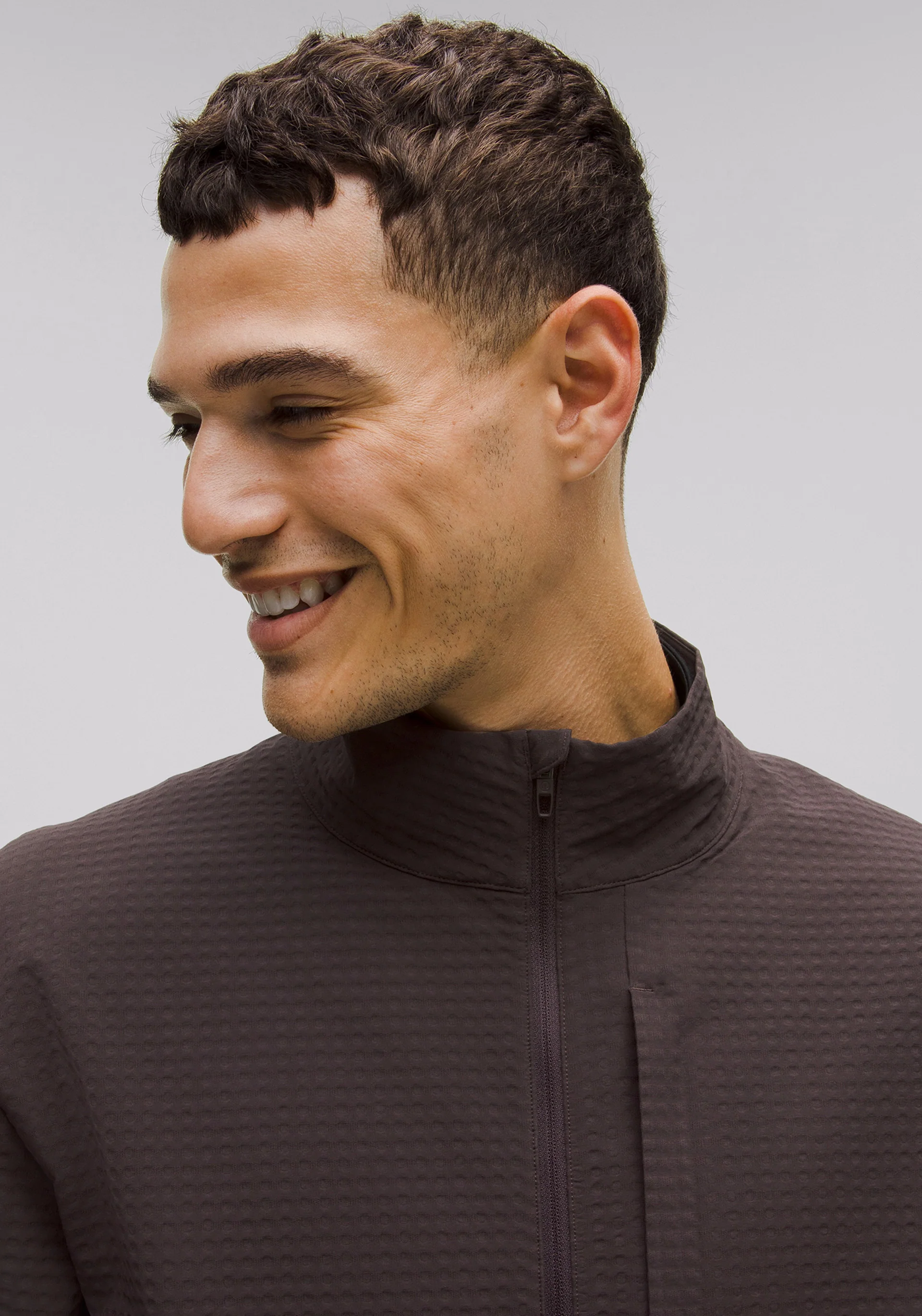 Grid Fleece Full-Zip Jacket - Image 3