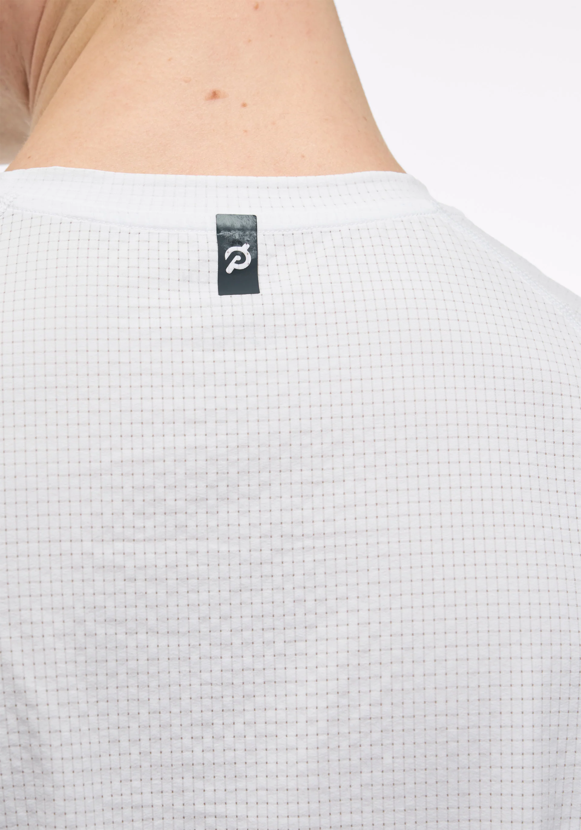 Grid Jacquard Colorblock Short Sleeve - Image 4