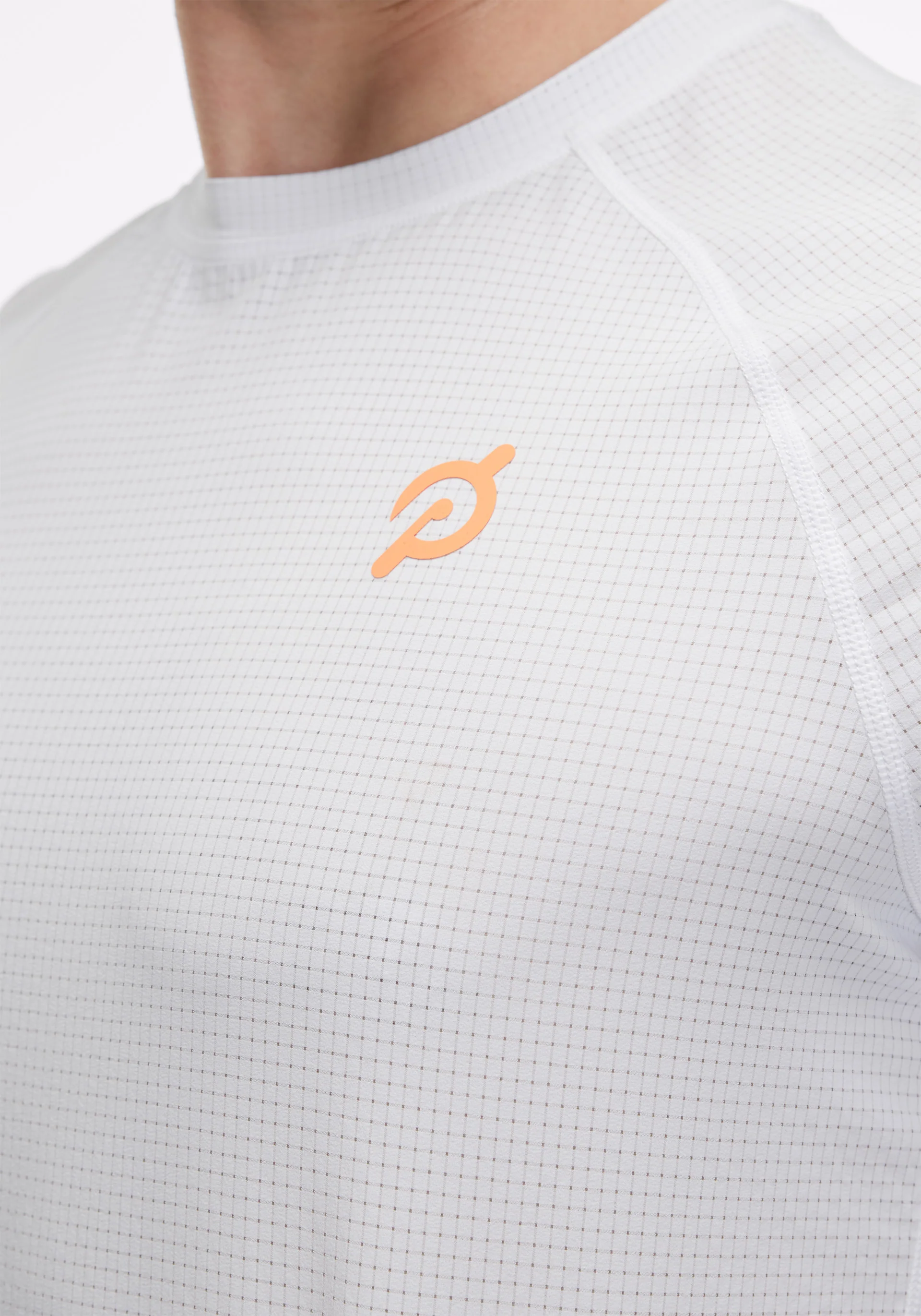 Grid Jacquard Colorblock Short Sleeve - Image 5