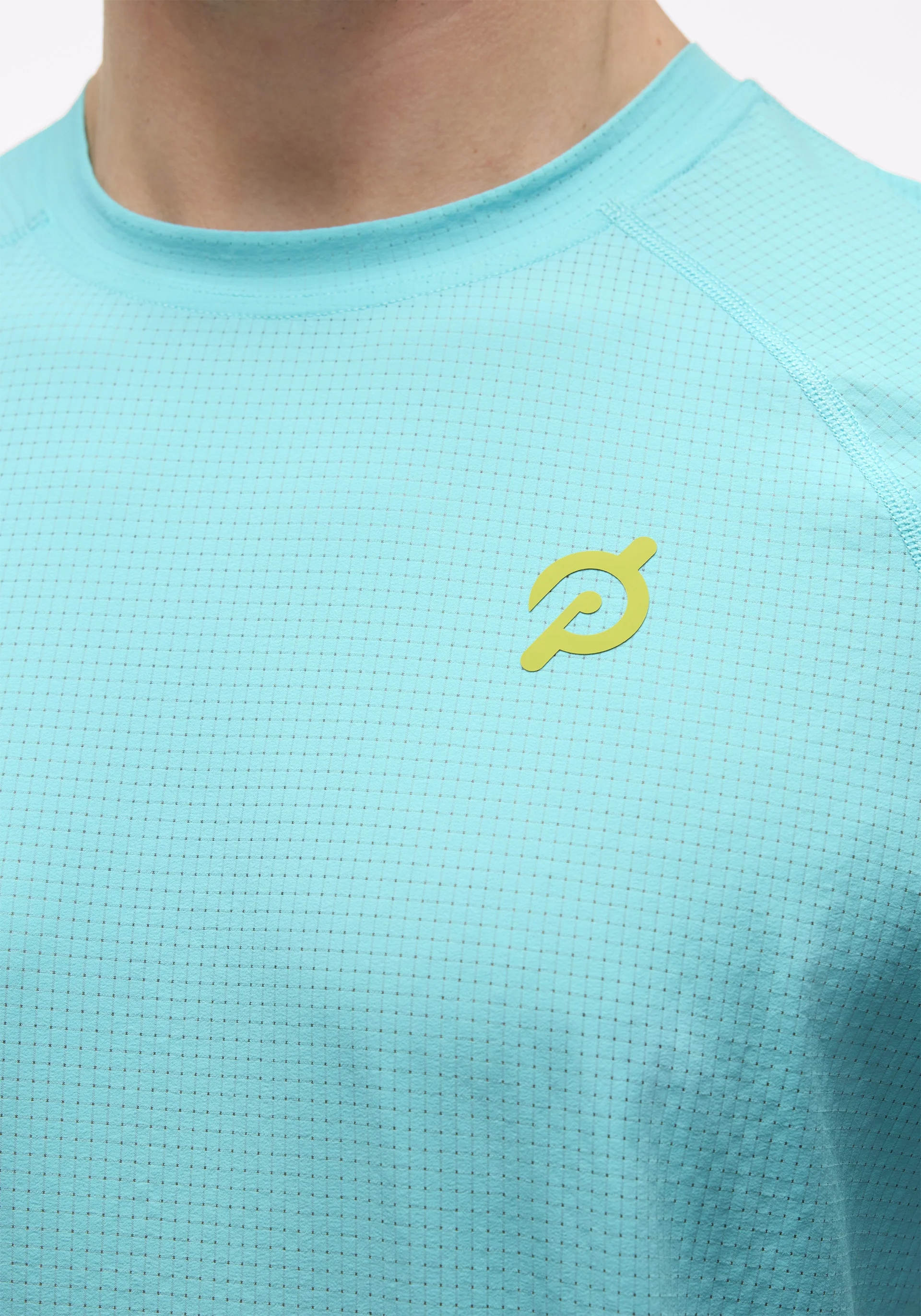 Grid Jacquard Colorblock Short Sleeve - Image 5