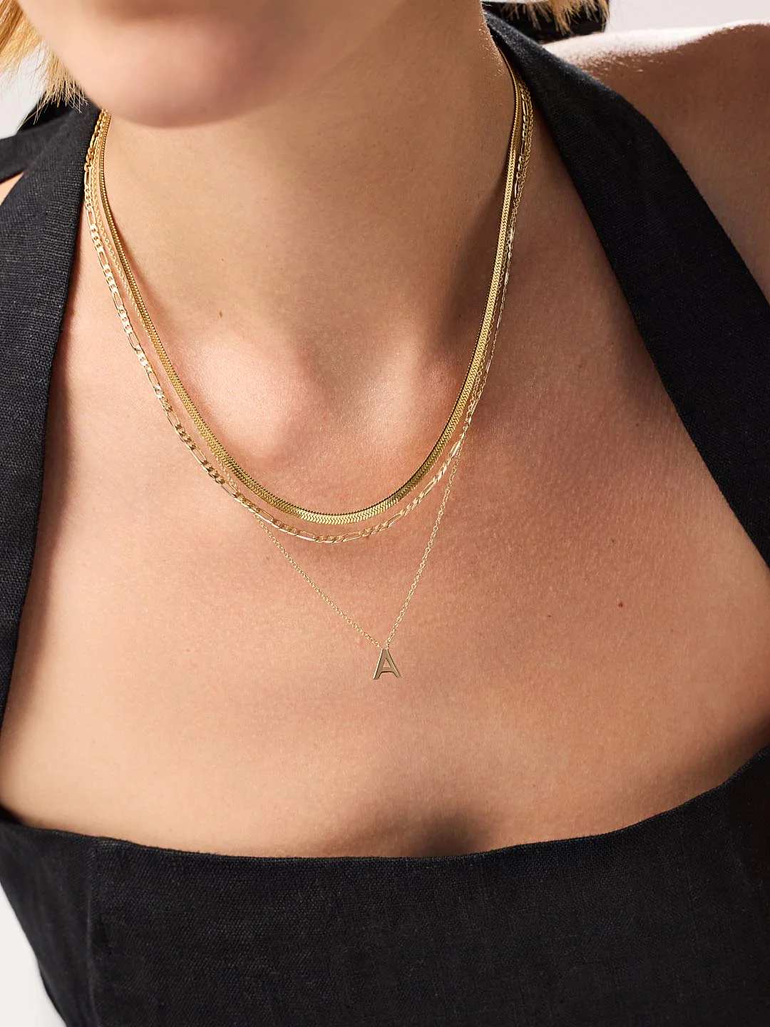 Herringbone Chain Necklace - Ina - Image 2