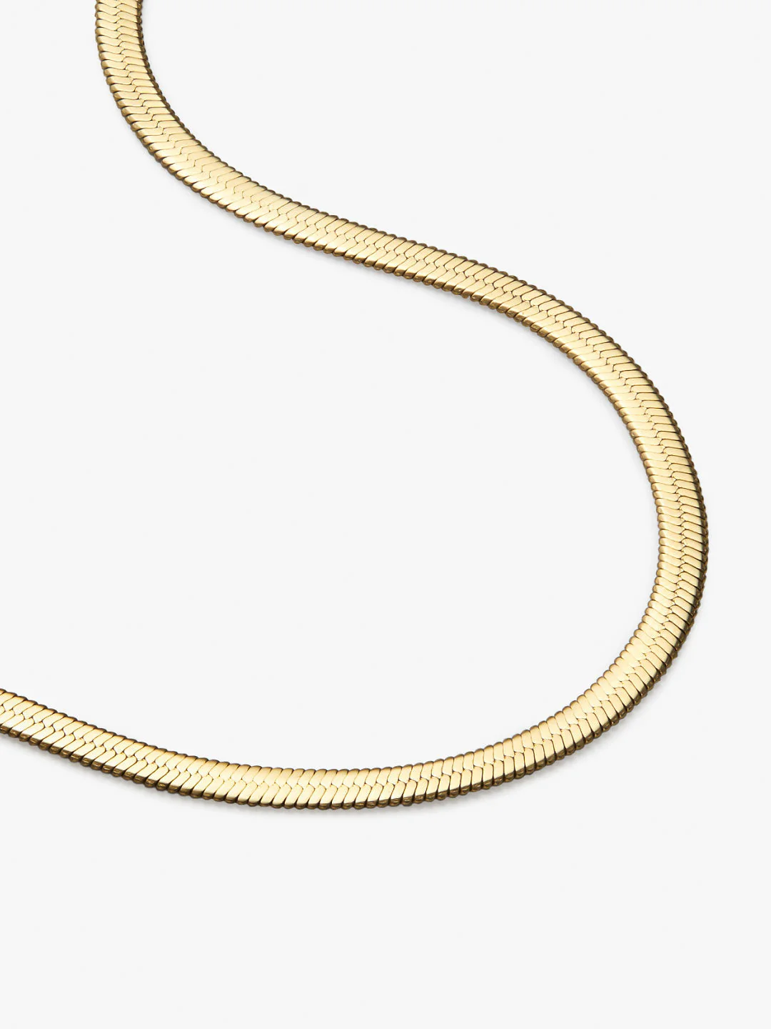 Herringbone Chain Necklace - Ina - Image 3