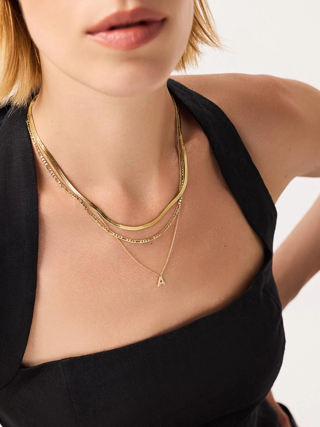 Herringbone Chain Necklace - Ina - Image 6