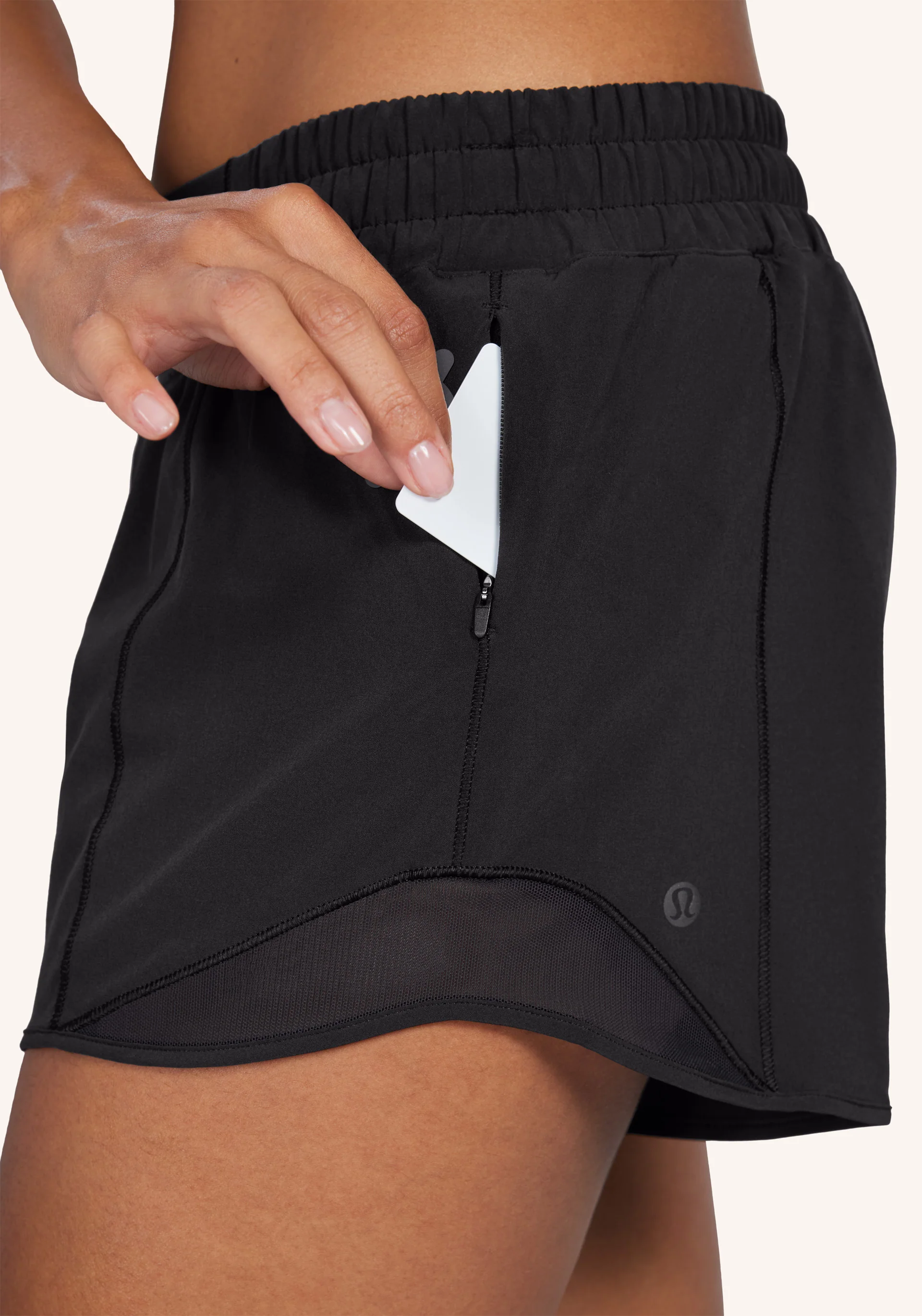 Hotty Hot Low-Rise Lined Short 4" - Image 4
