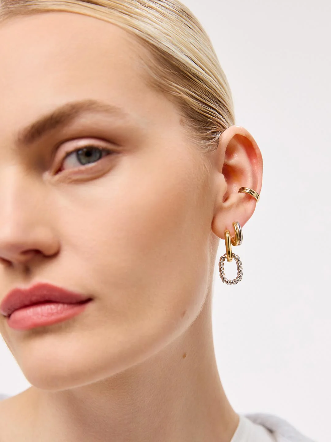 Huggie Hoop Earrings - Asher - Image 5