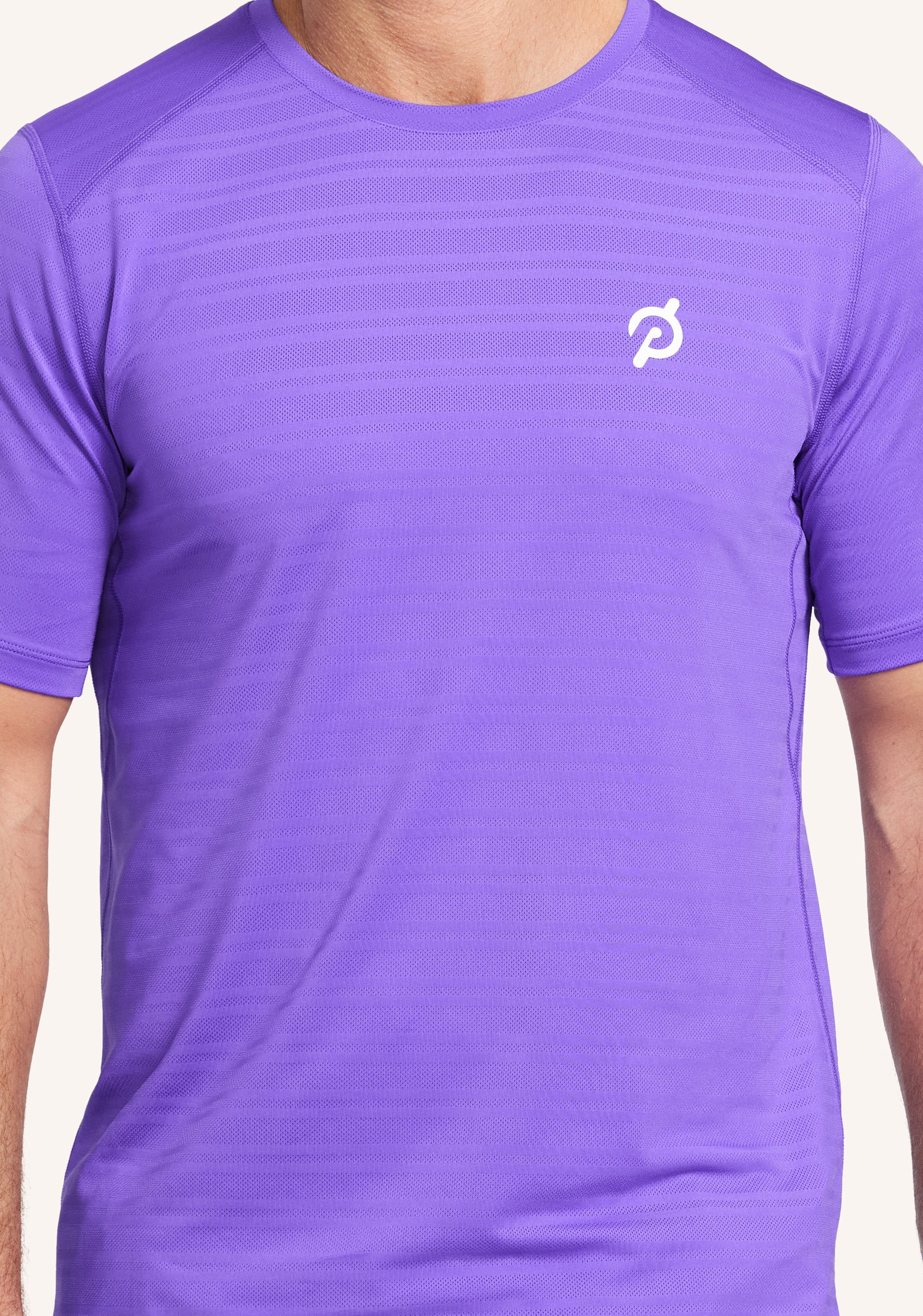 Jacquard Stripe Mesh Short Sleeve - Image 4