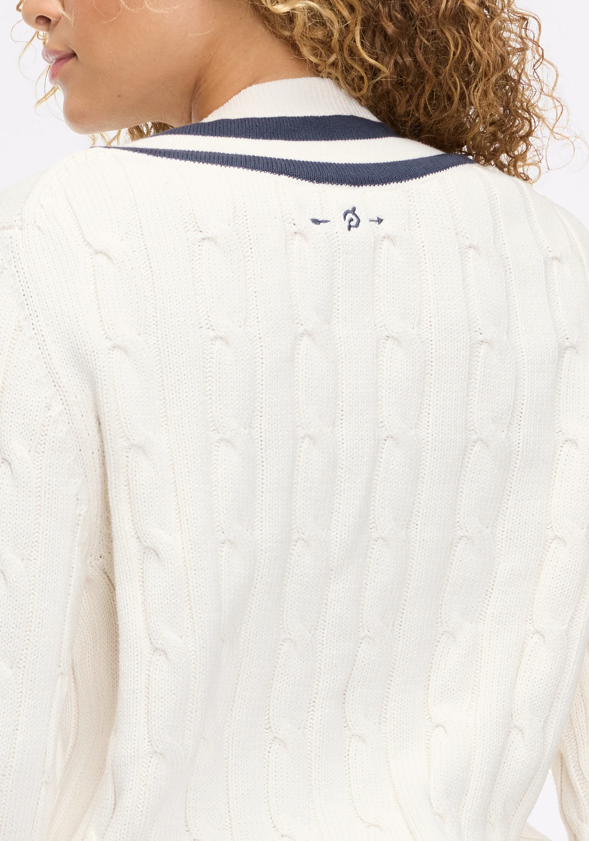 Louie V Neck Knit Sweater - Image 4