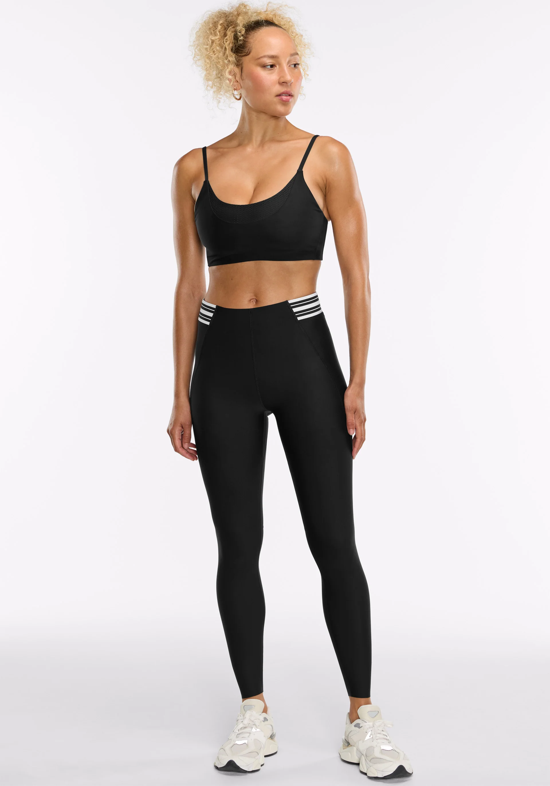 Merit ⅞ Striped Elastic Legging - Image 4
