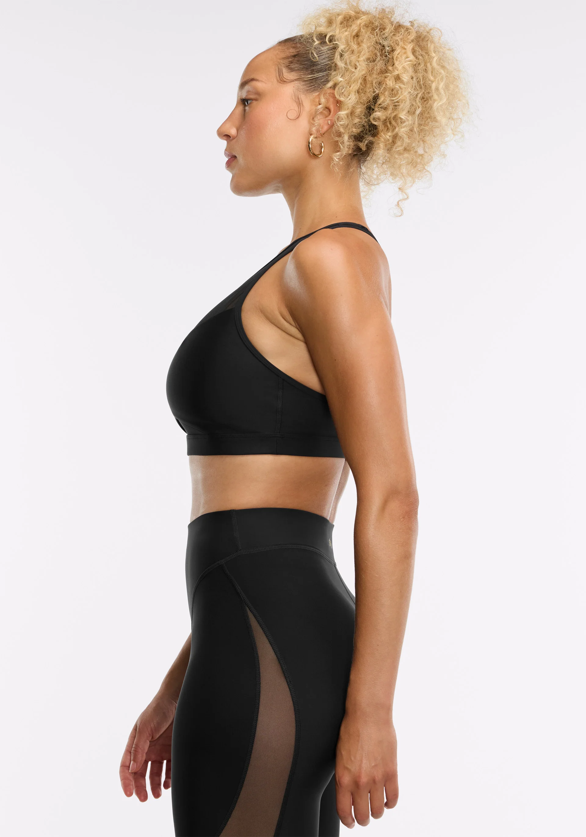 Merit High Neck Mesh Bra - Image 3