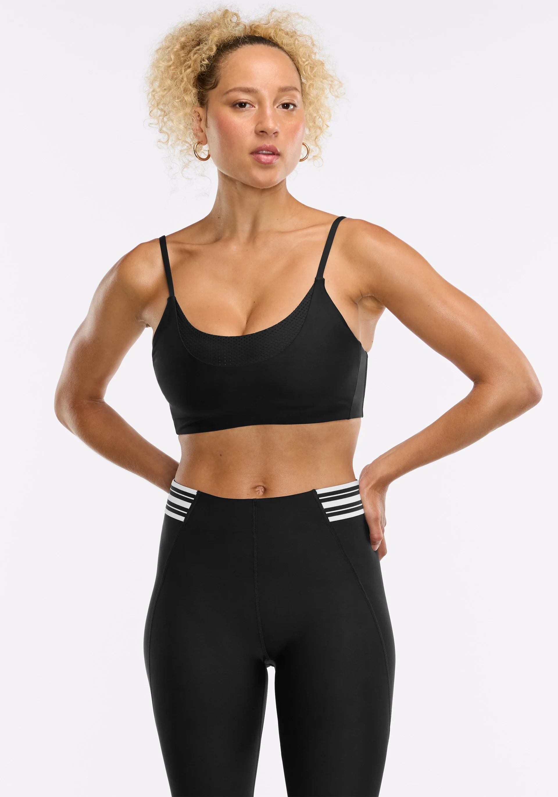 Merit Scoop Neck Mesh Bra - Image 2