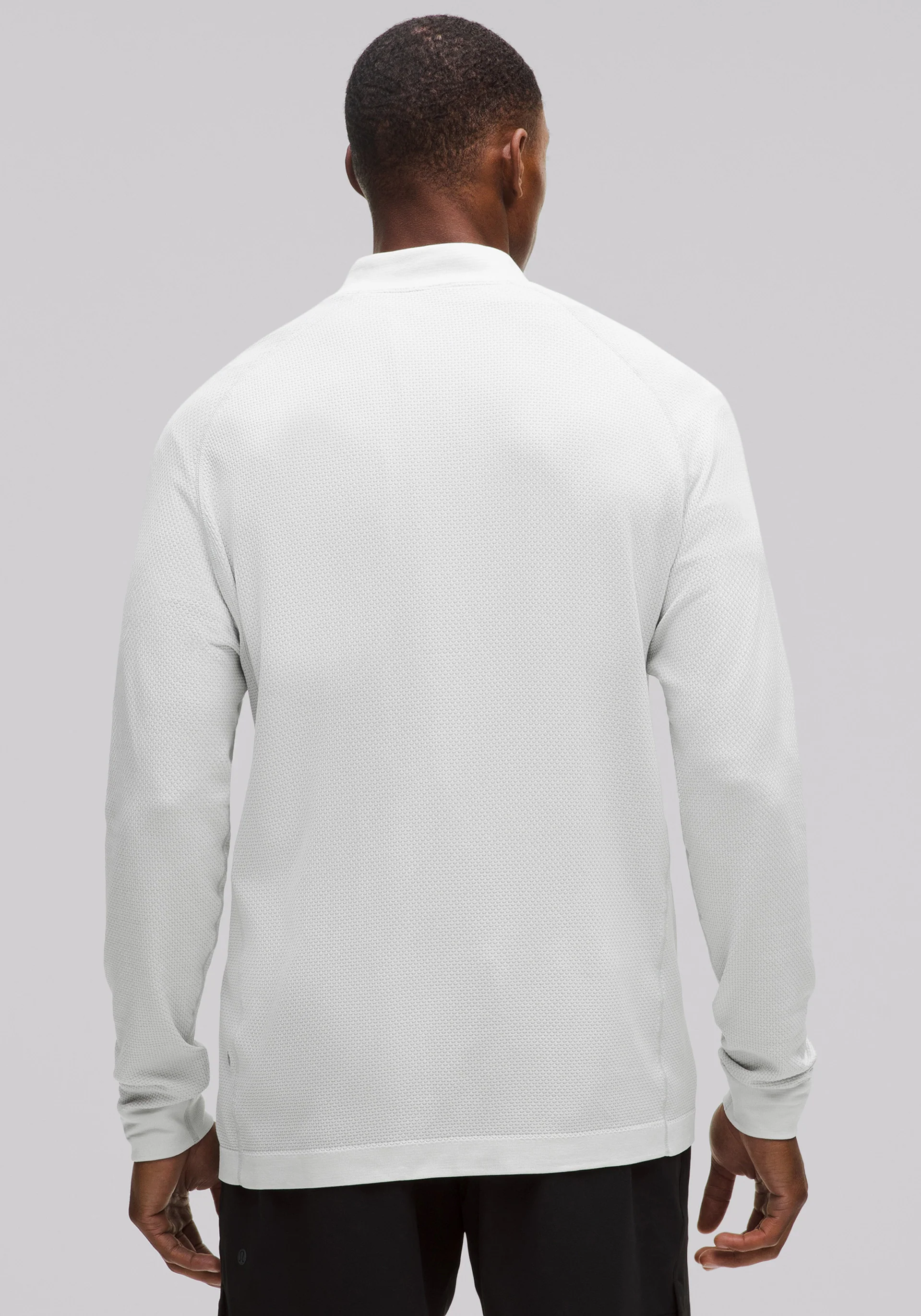 Metal Vent Tech Half Zip | Textured Knit - Image 2