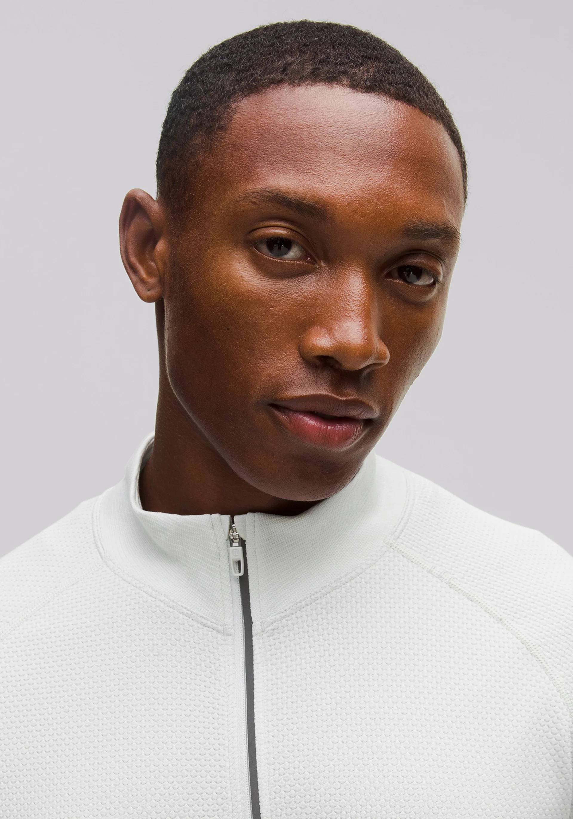 Metal Vent Tech Half Zip | Textured Knit - Image 3