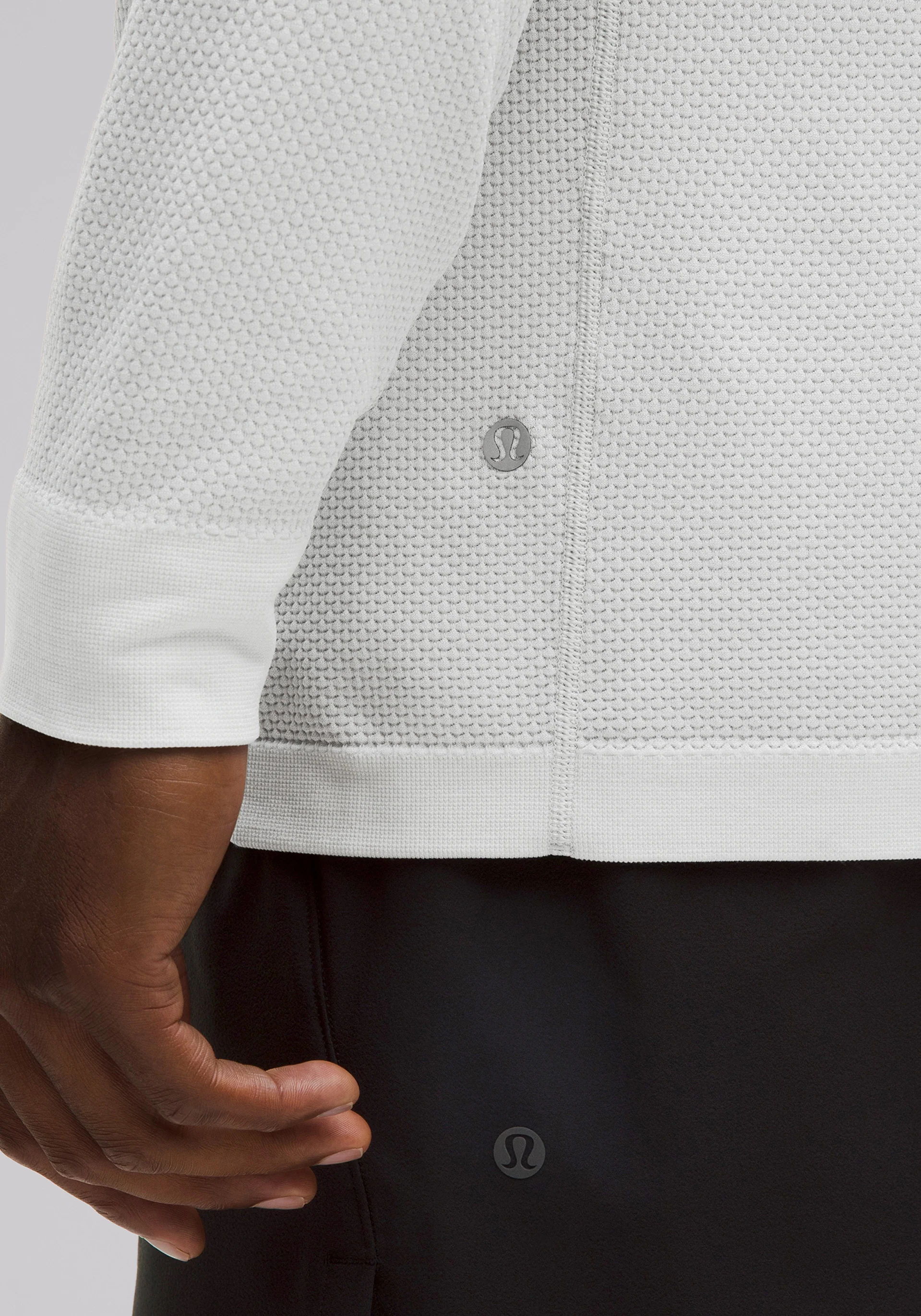 Metal Vent Tech Half Zip | Textured Knit - Image 4