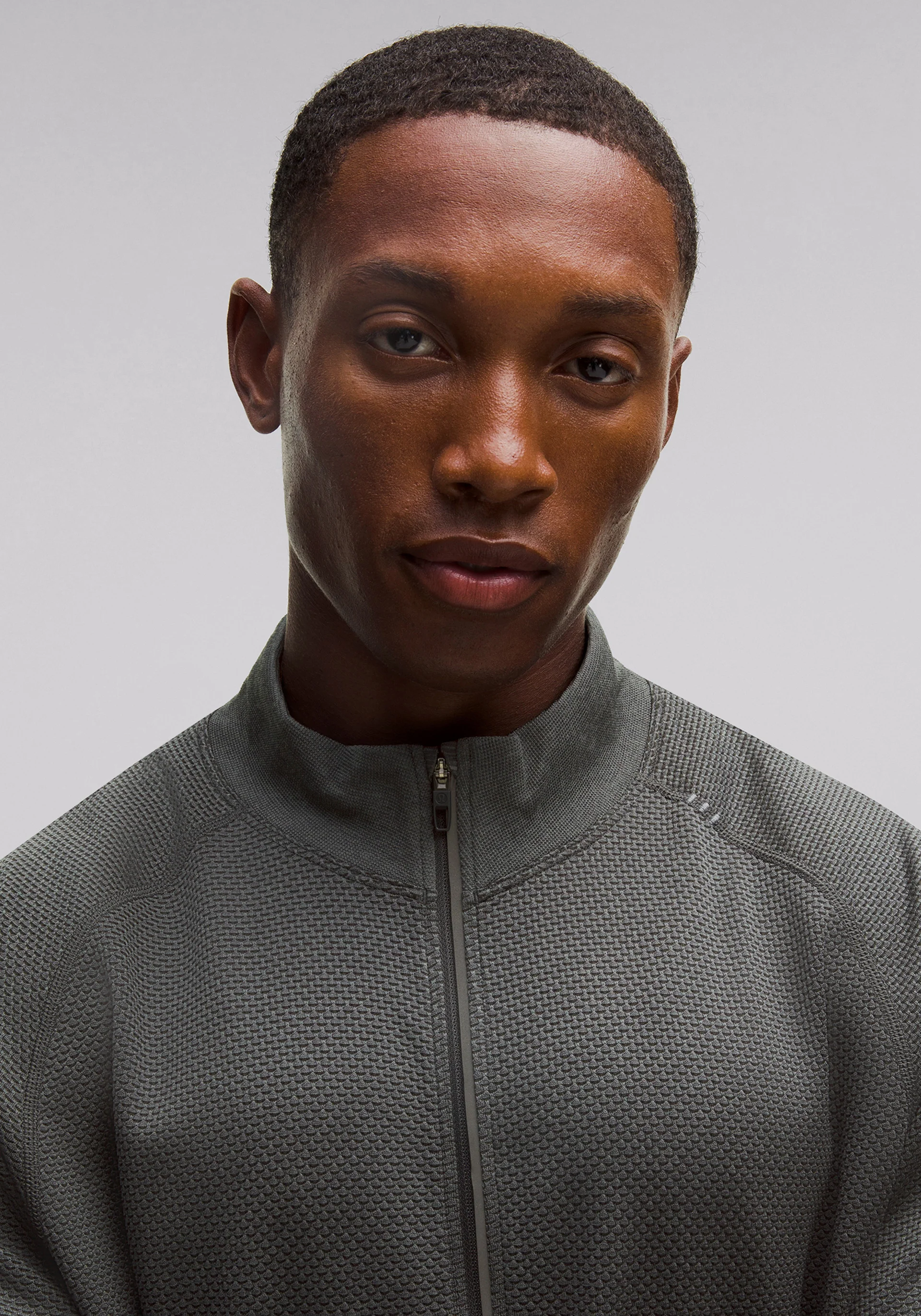 Metal Vent Tech Half Zip | Textured Knit - Image 3