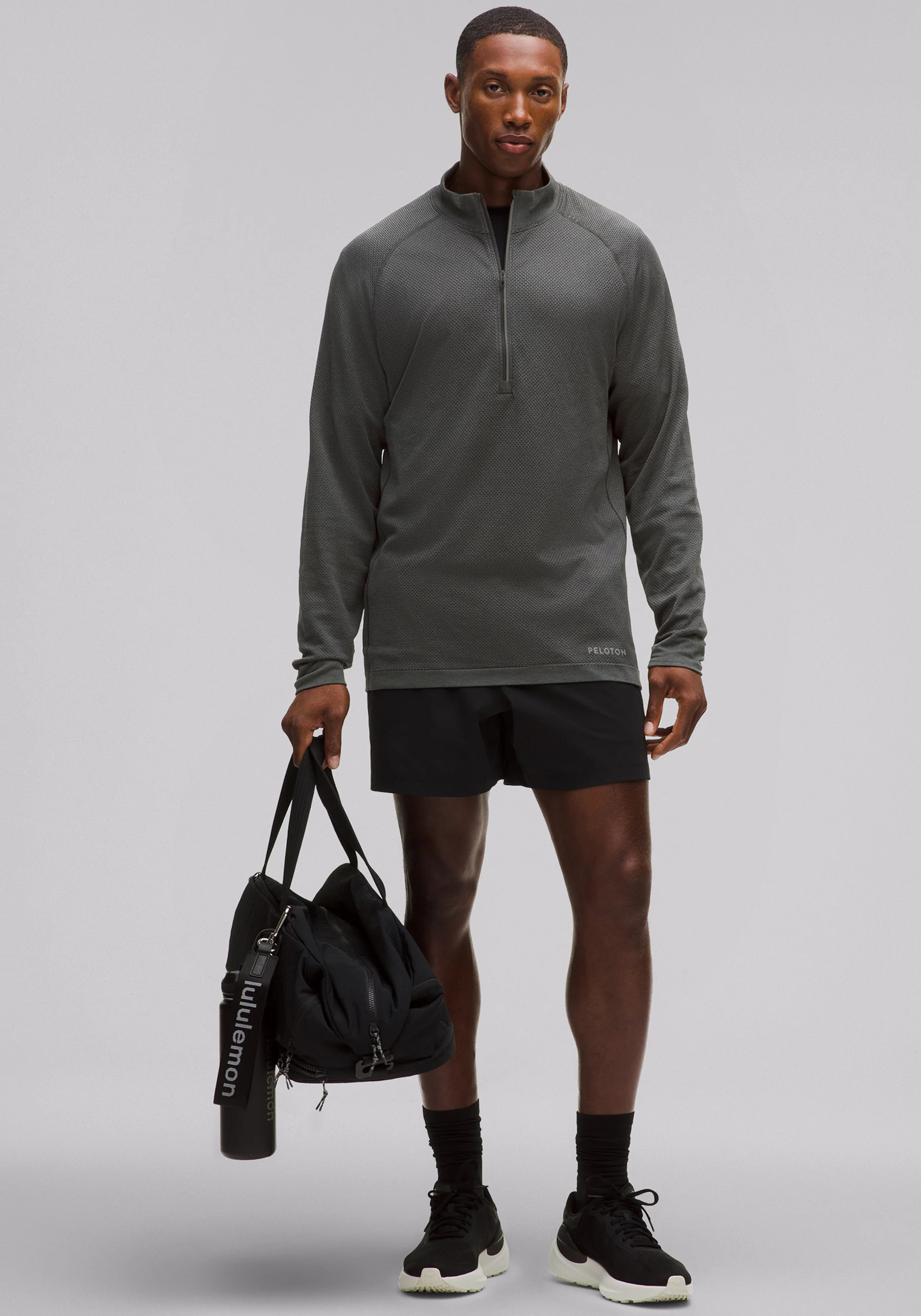 Metal Vent Tech Half Zip | Textured Knit - Image 5