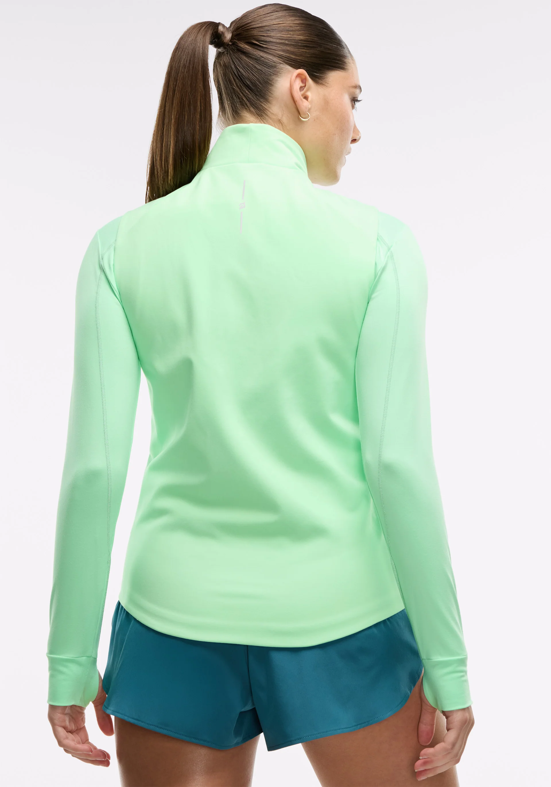Padded Full Zip Run Vest - Image 3