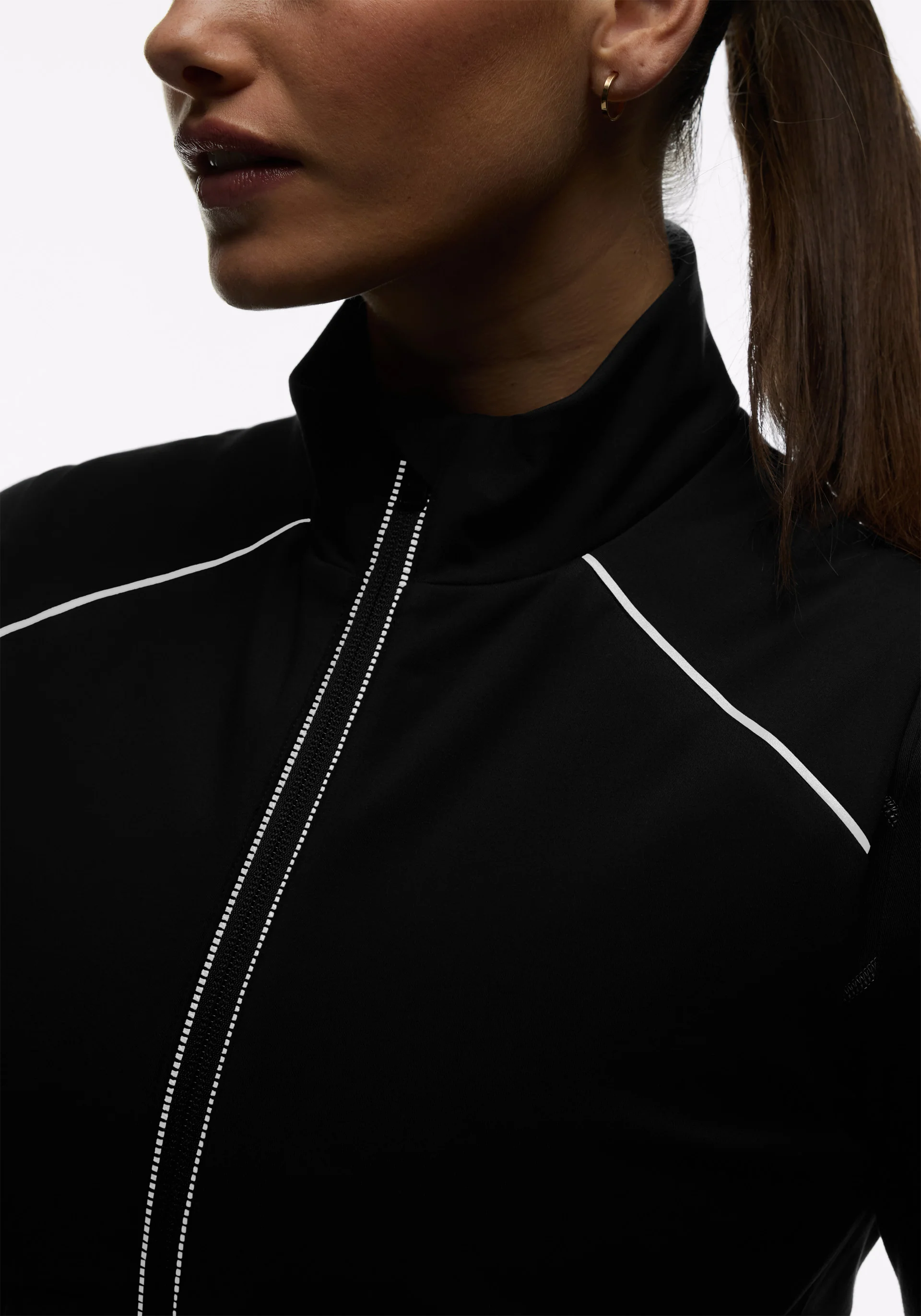 Padded Full Zip Run Vest - Image 6