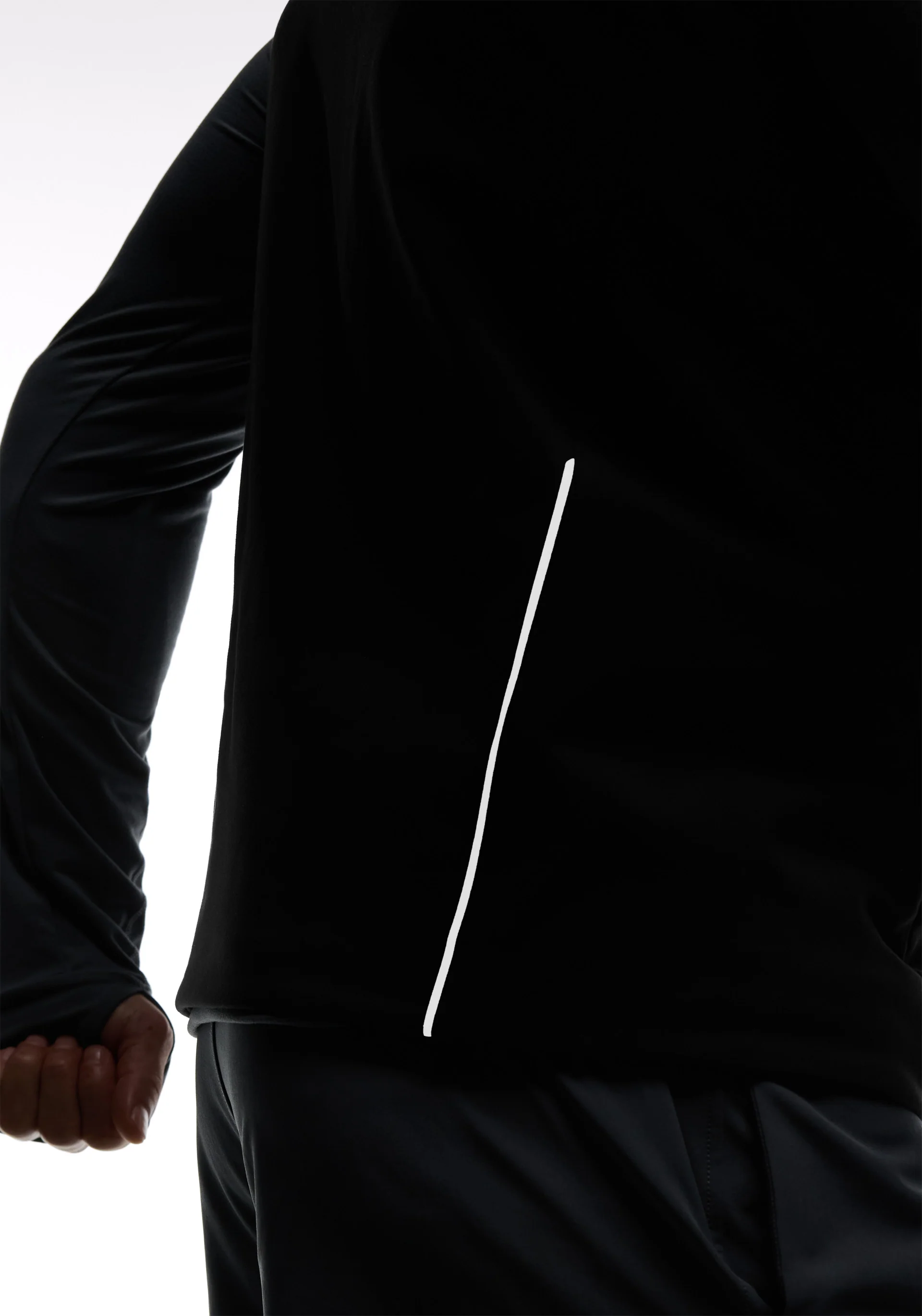 Padded Full Zip Run Vest - Image 8