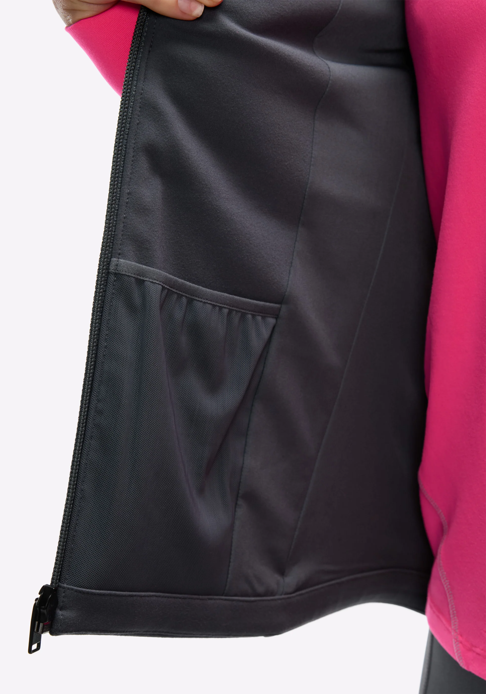Padded Full Zip Run Vest - Image 5
